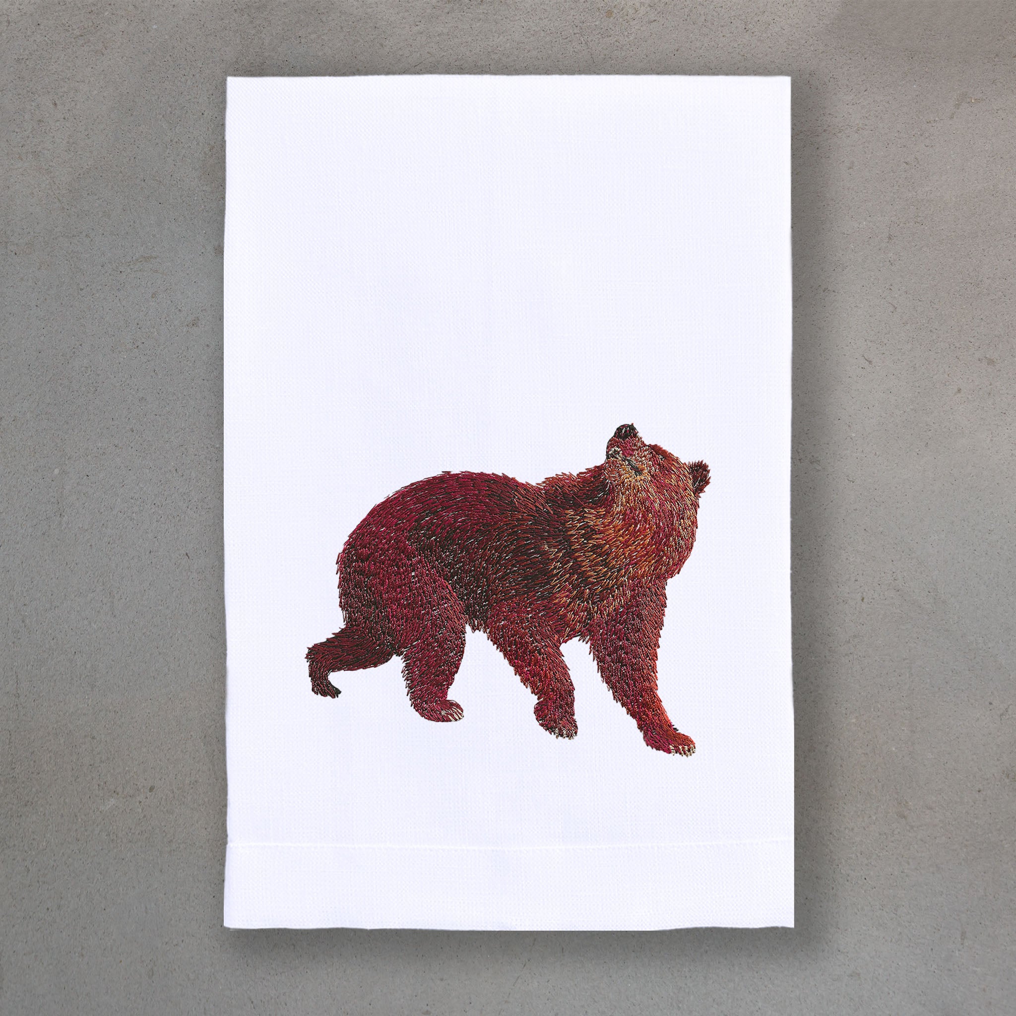 Bear Brown | White Linen