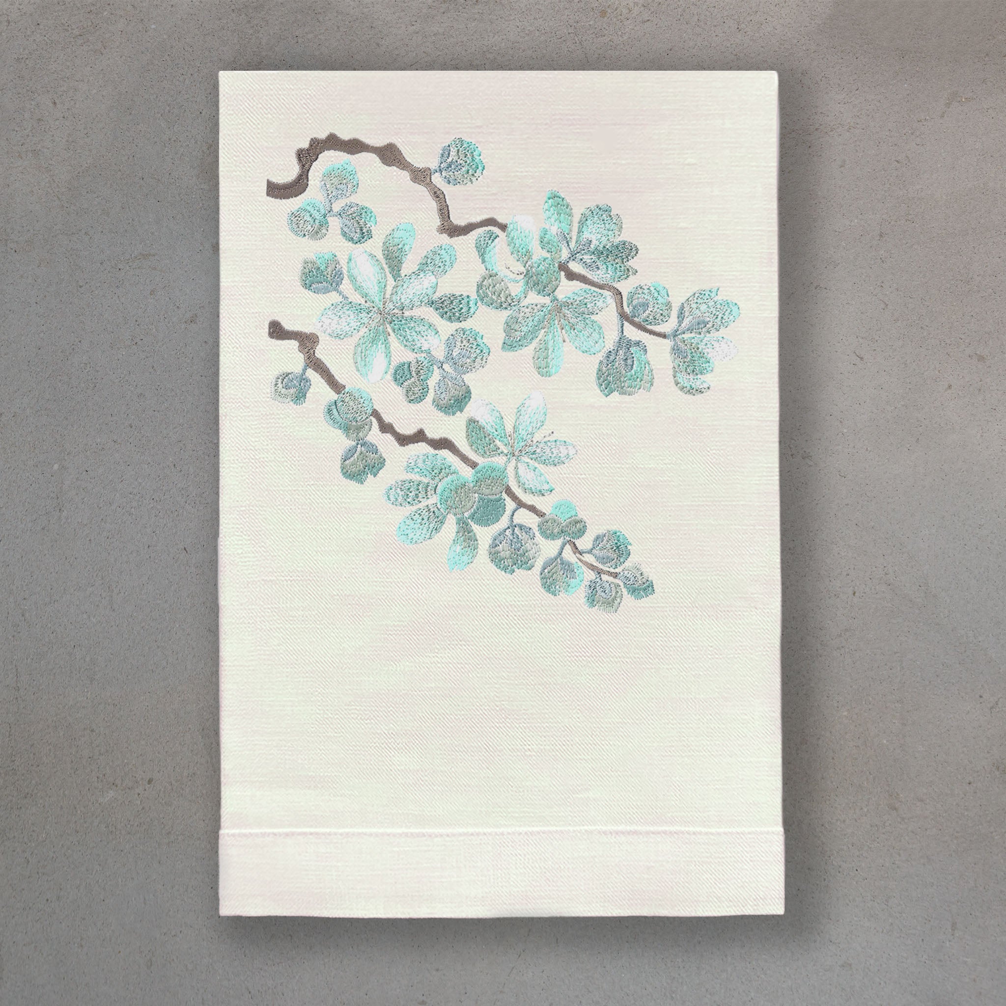 Blossom Blue | Ivory Linen