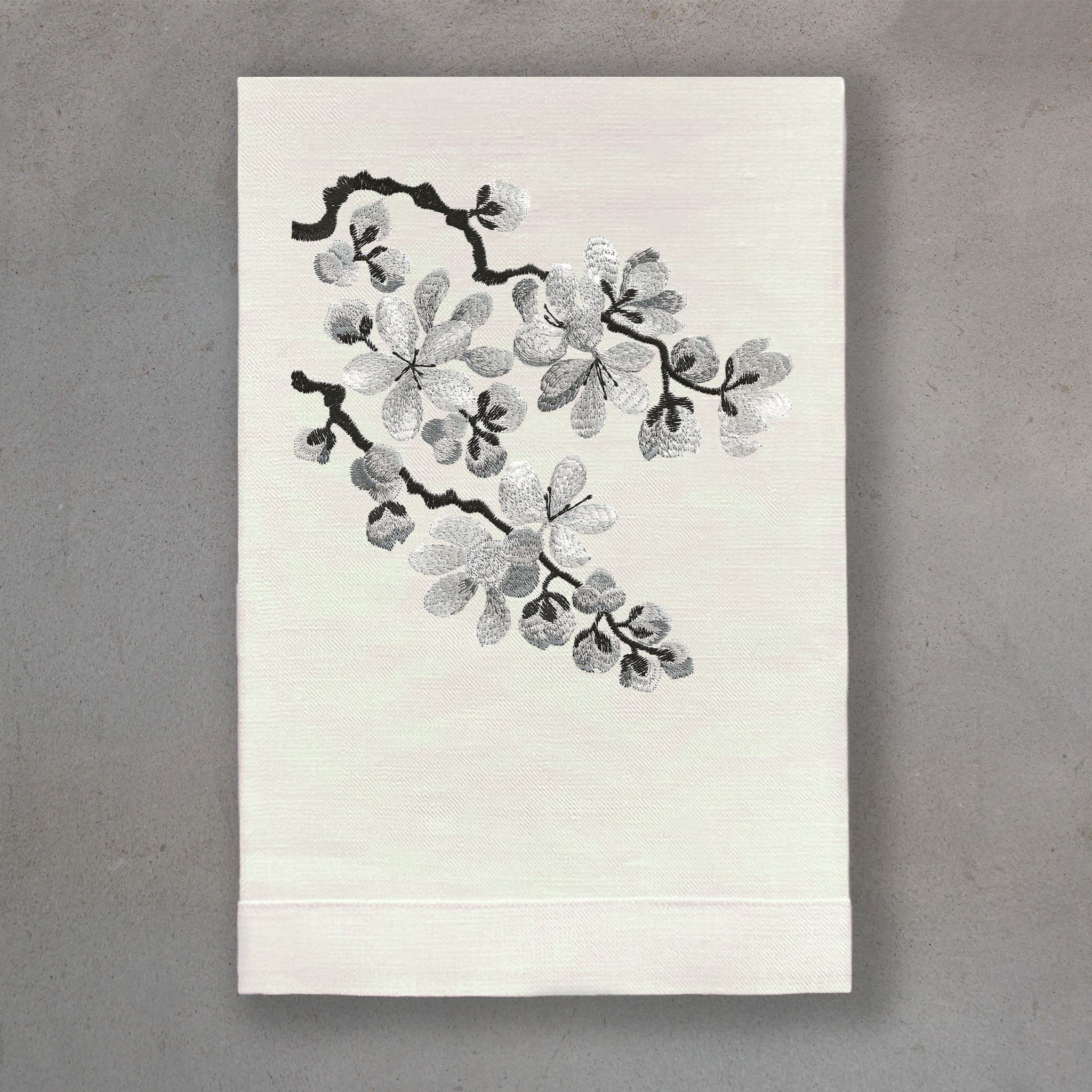 Blossom Silver | Ivory Linen