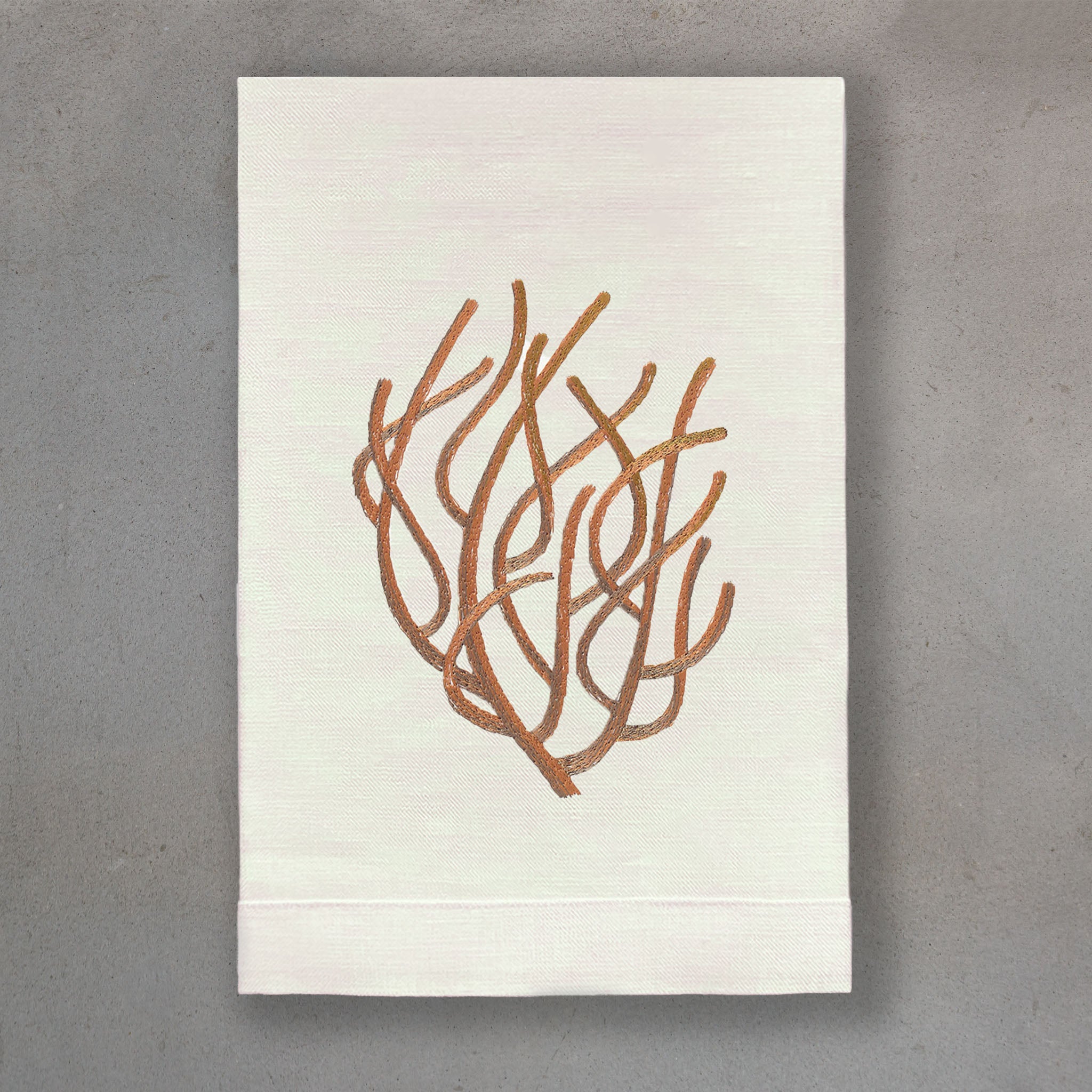 Coral Bronze | Ivory Linen