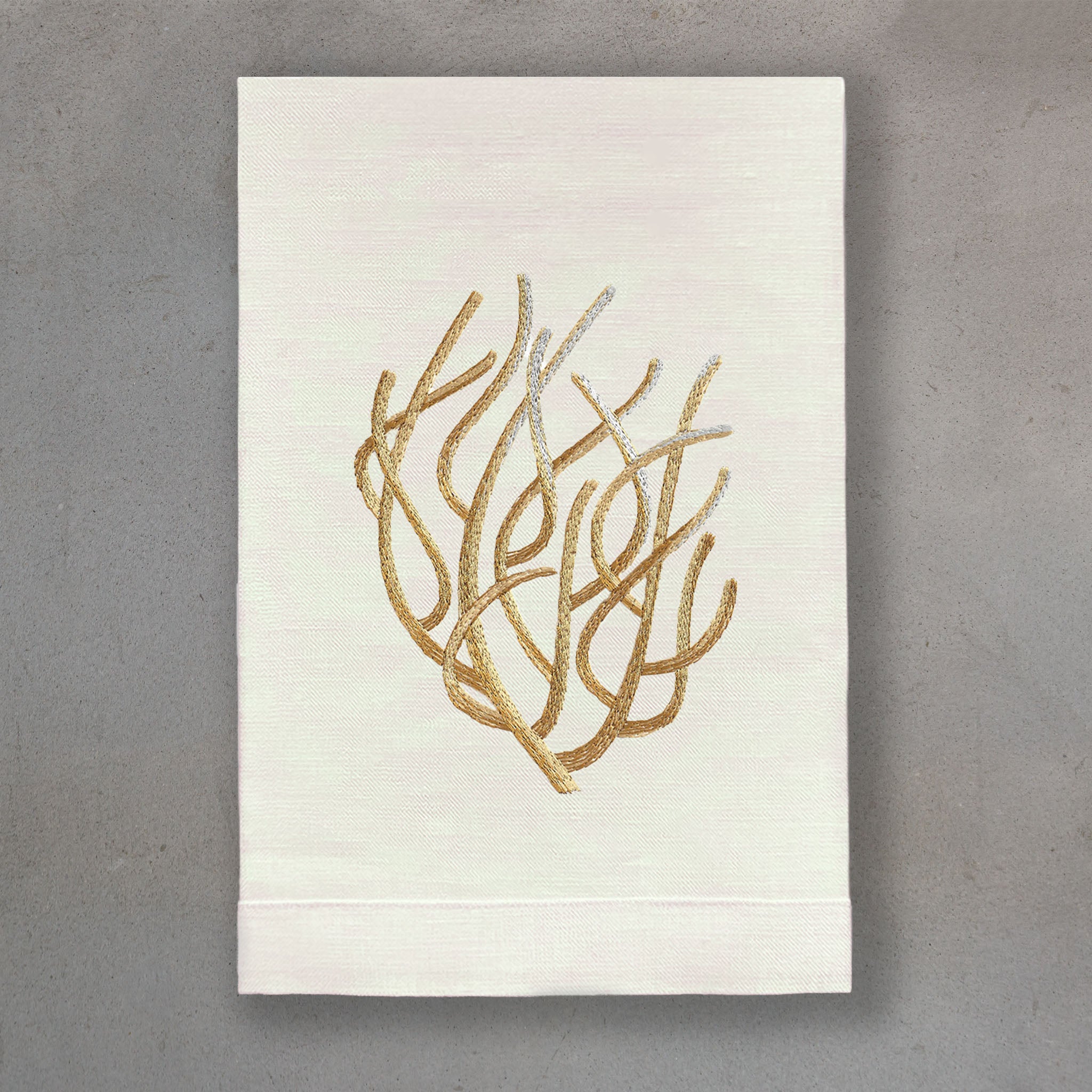 Coral Gold | Ivory Linen