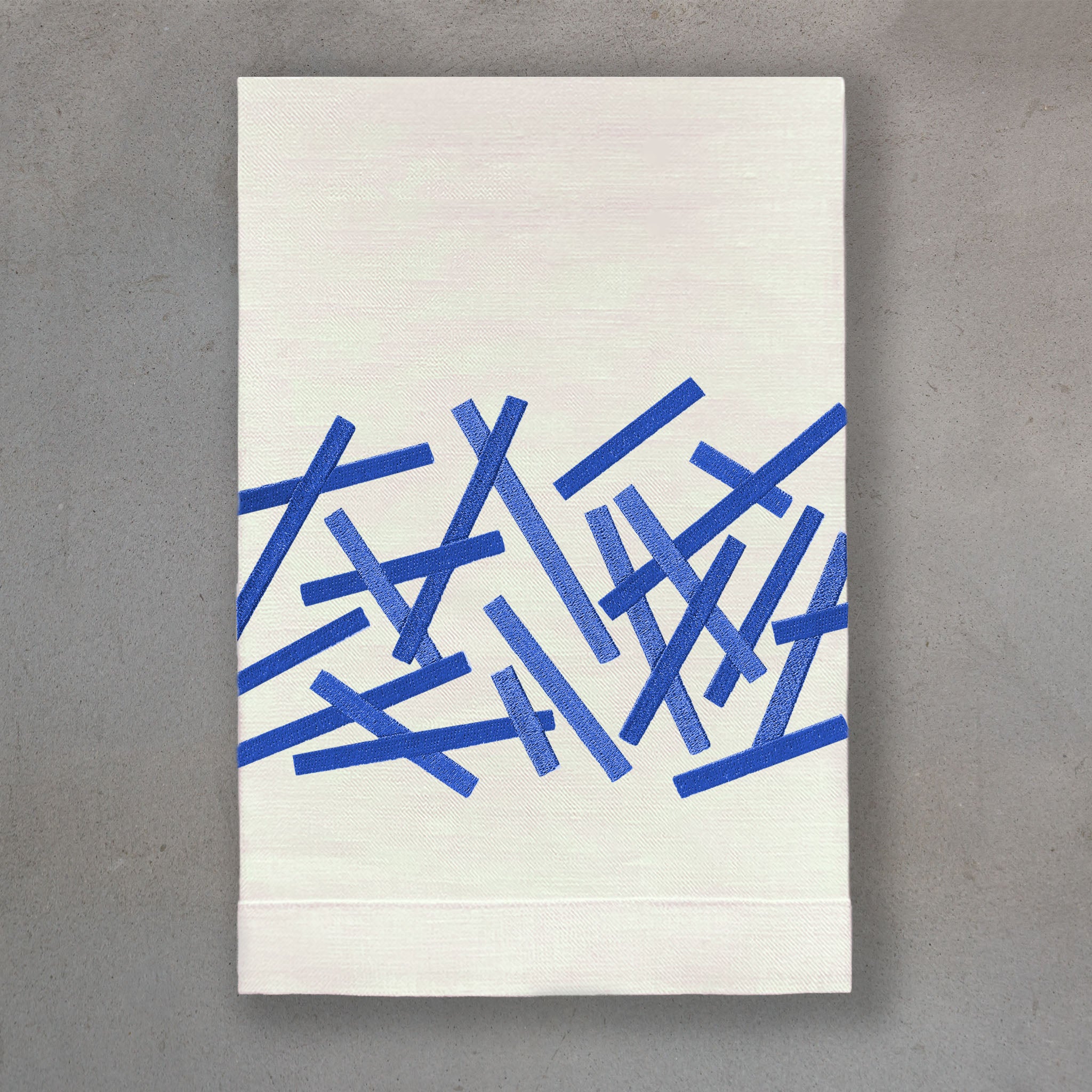Fiddlesticks True Blue | Ivory Linen