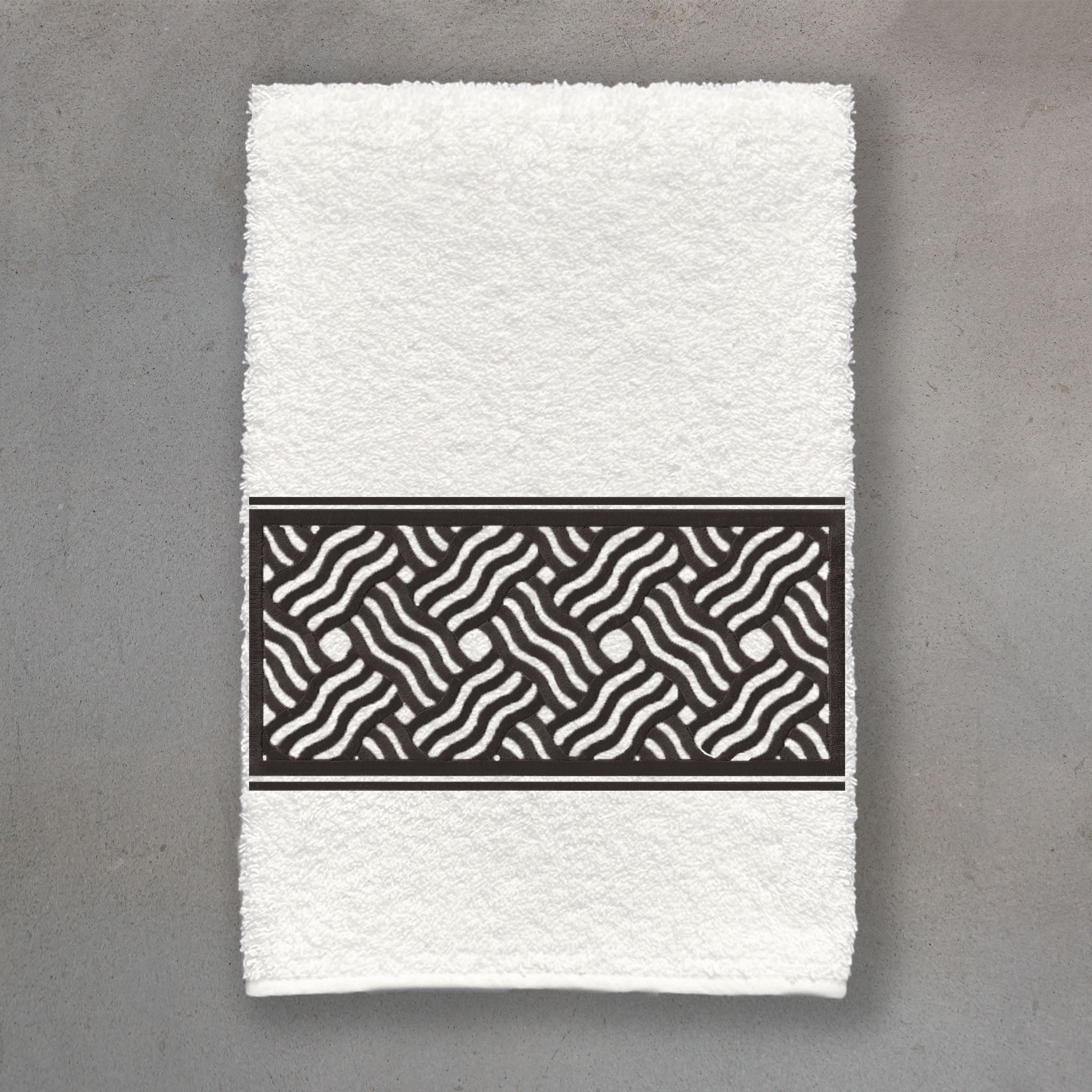 Fret Black | Ivory Roma