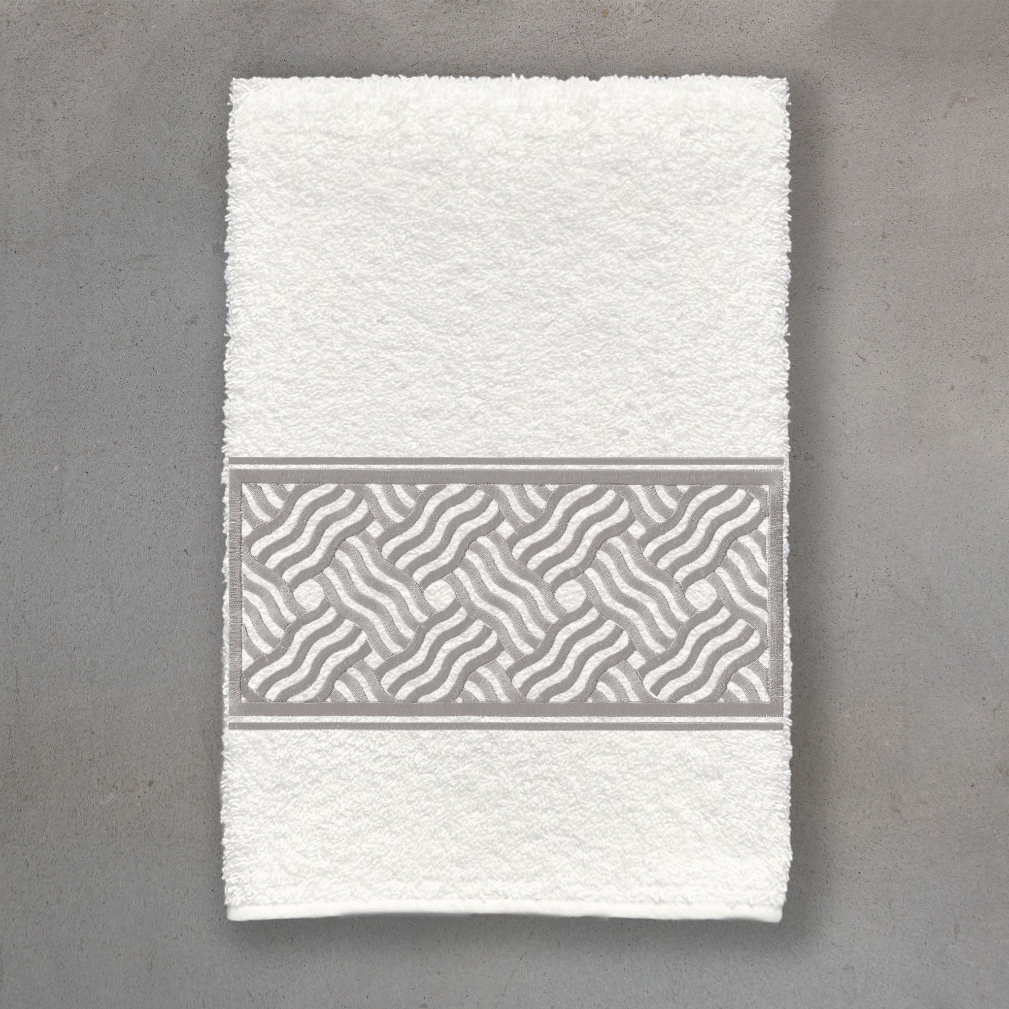Fret Silver | Ivory Roma