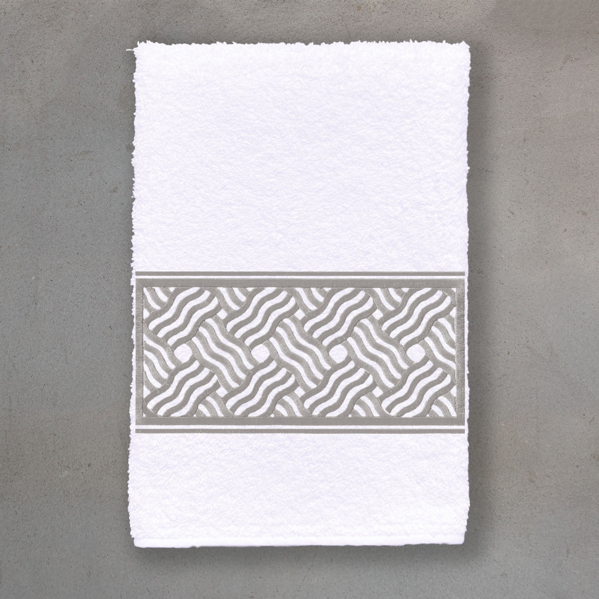 Fret Silver | White Roma