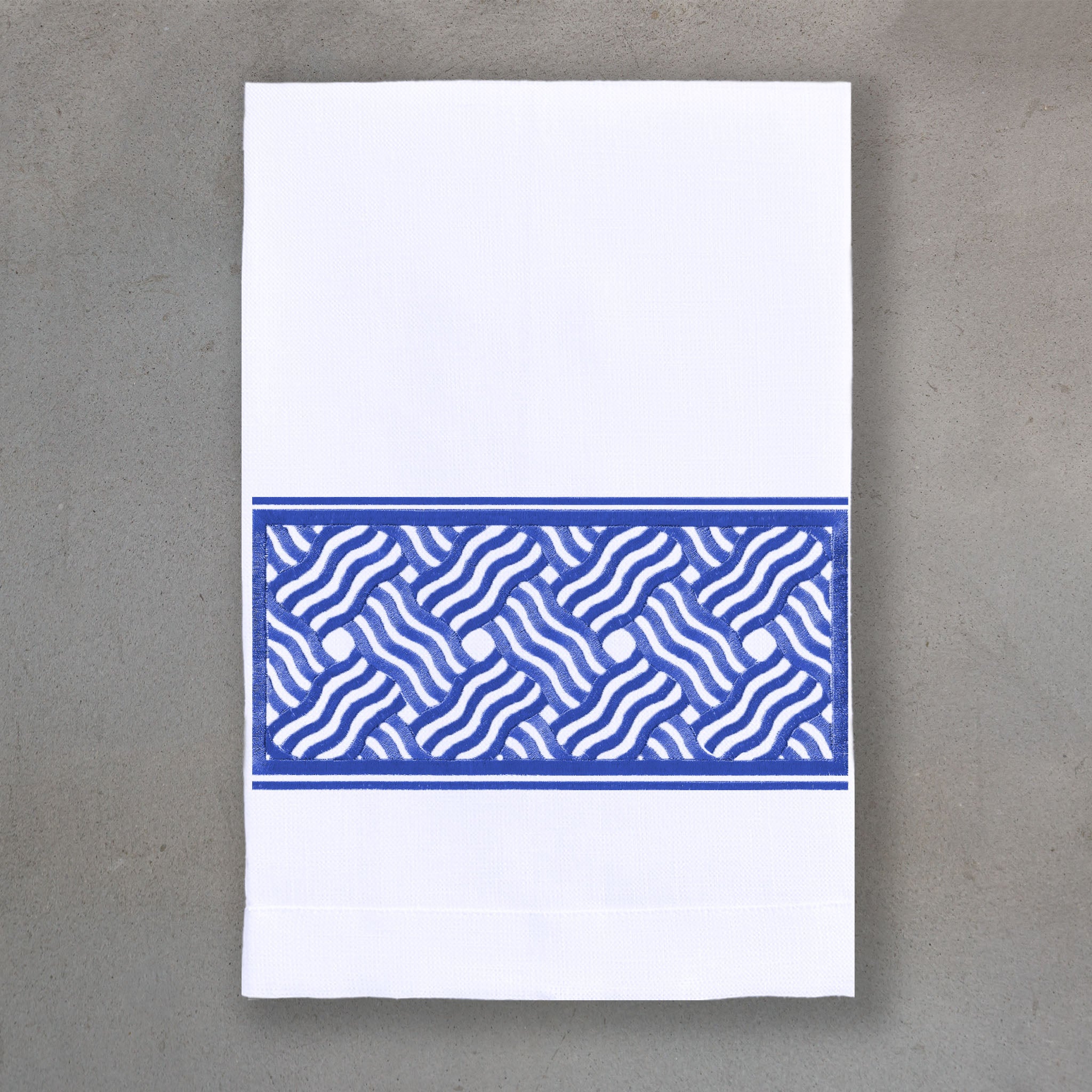 Fret True Blue | White Linen