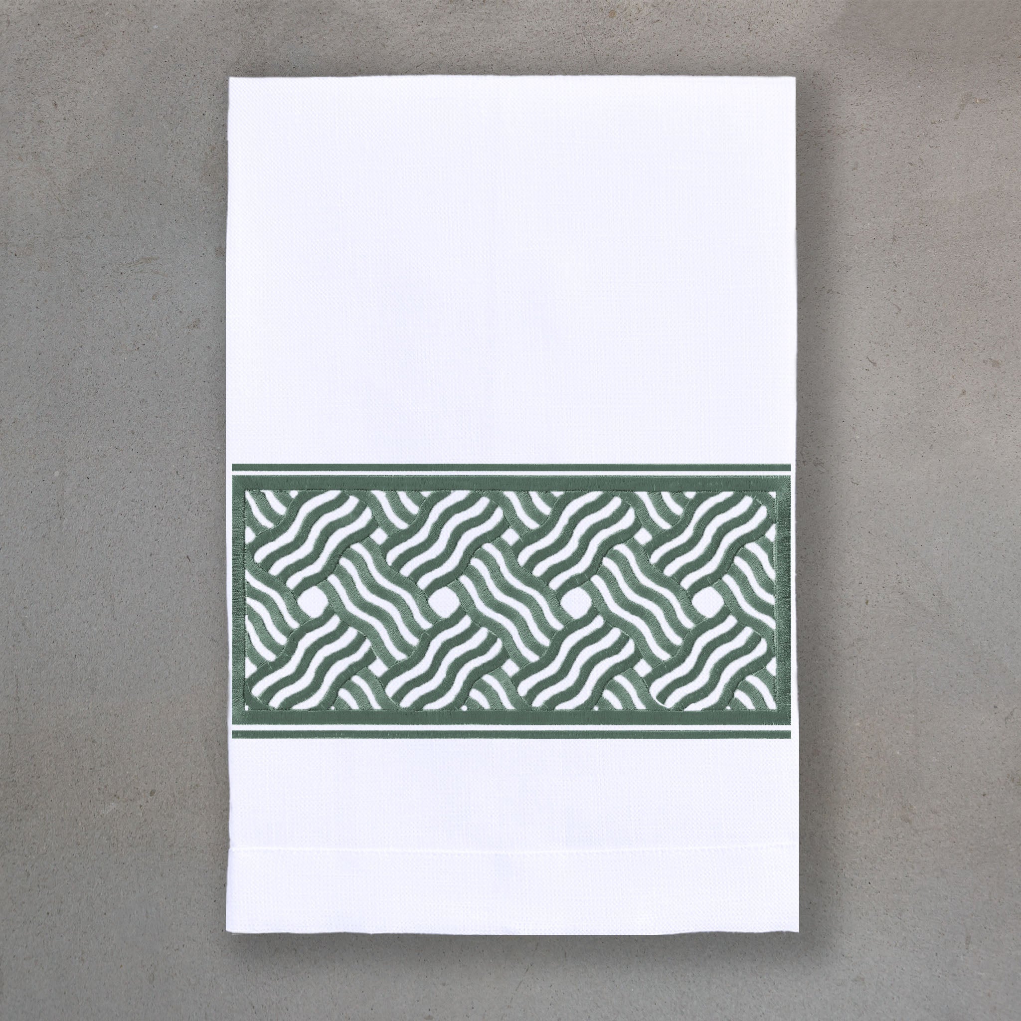 Fret Vine | White Linen