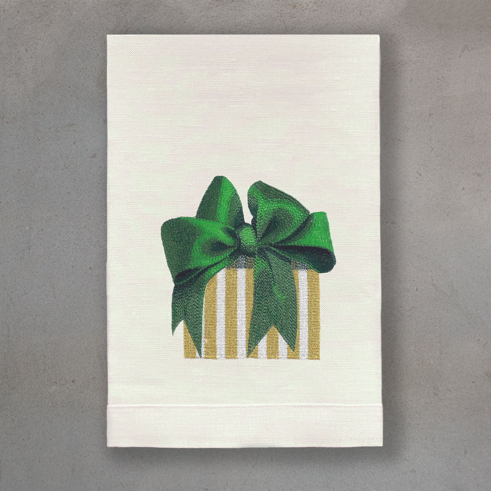 Gift Green | Ivory Linen