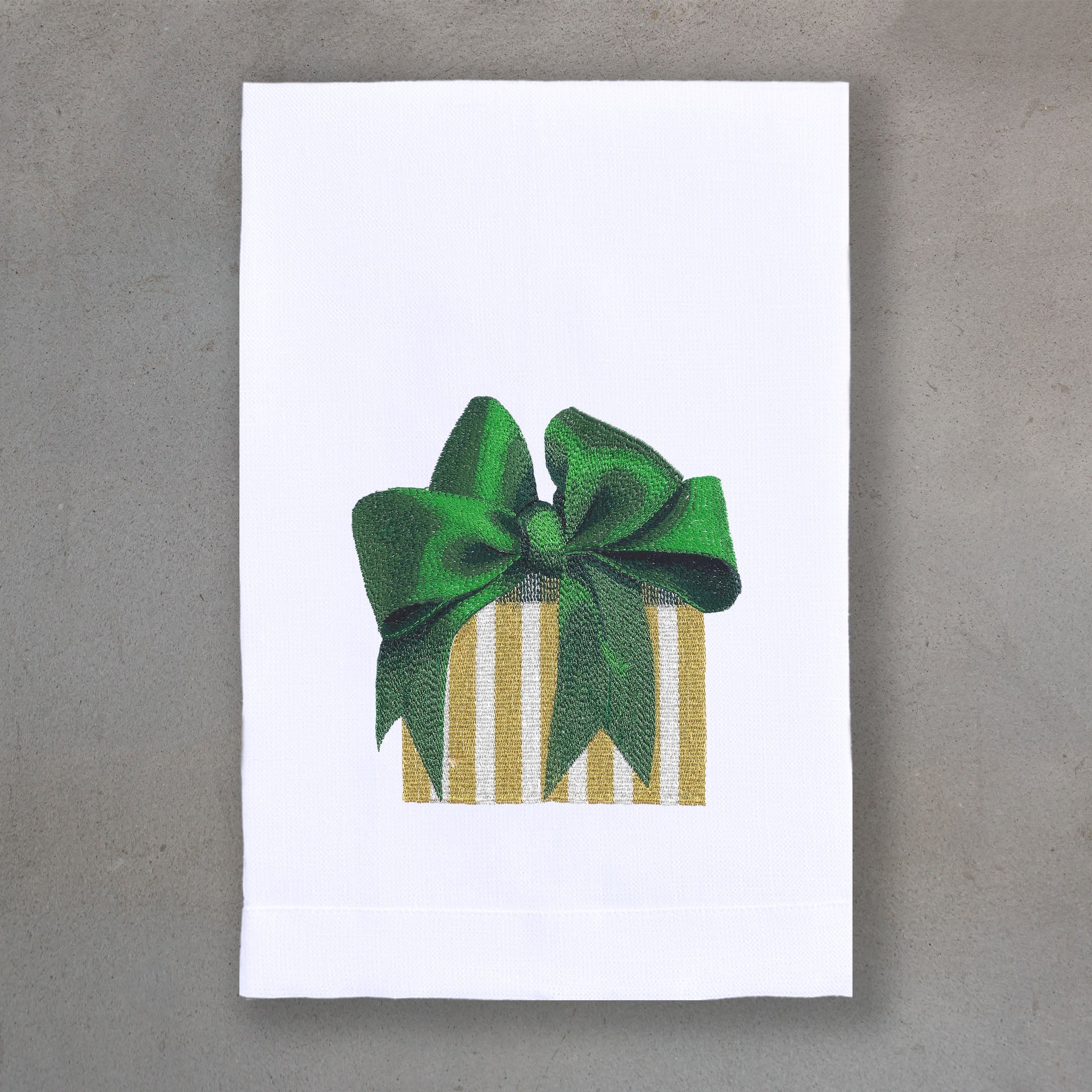 Gift Green | White Linen