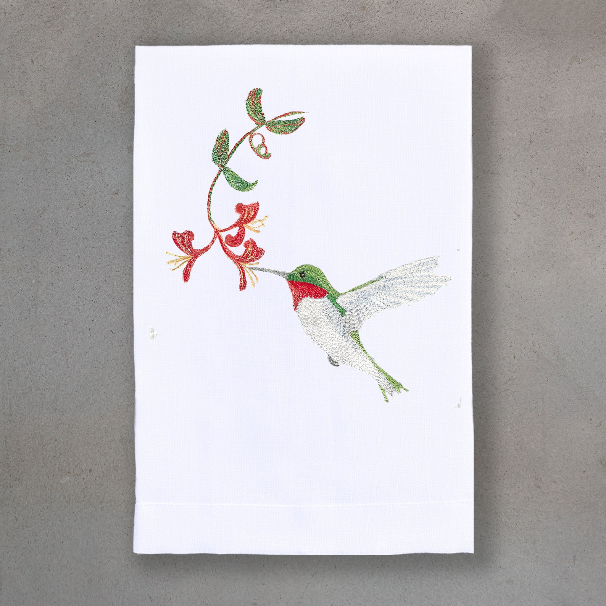 Hummingbird Jade | White Linen
