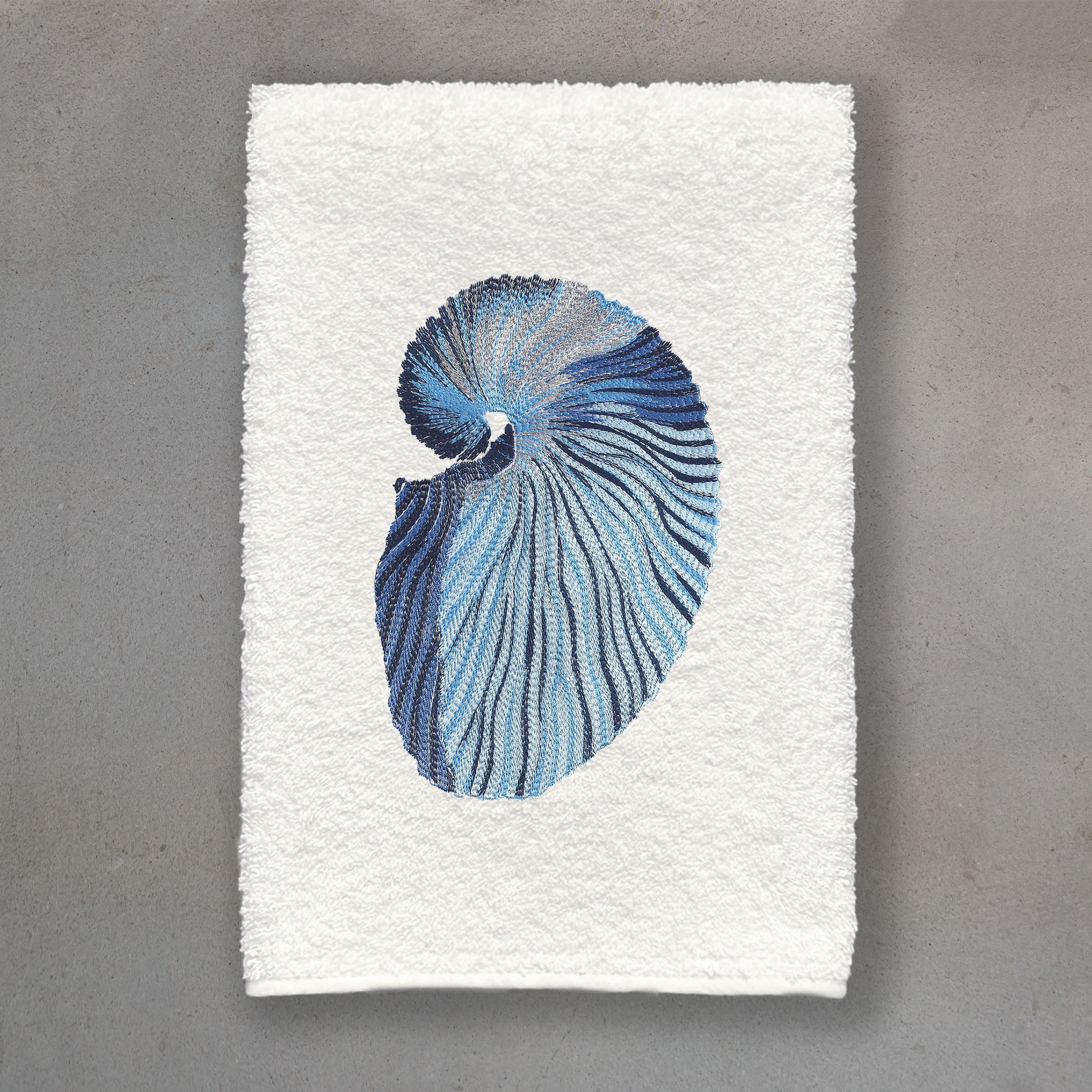 Jewel Nautilus Blue | Ivory Roma