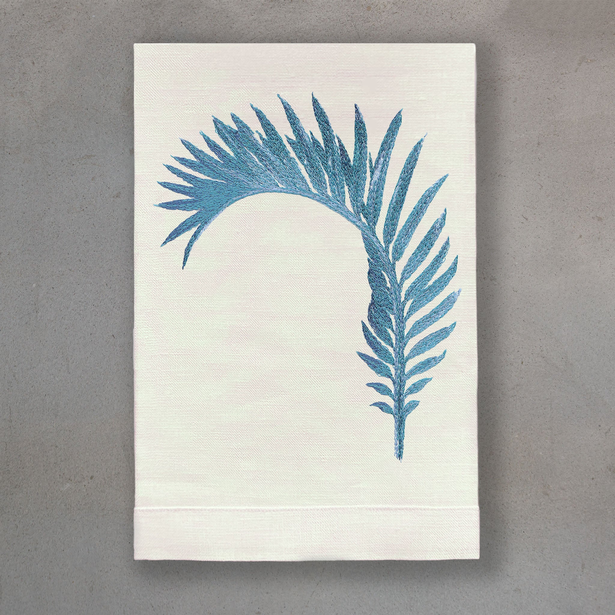 Martinique Blue | Ivory Linen