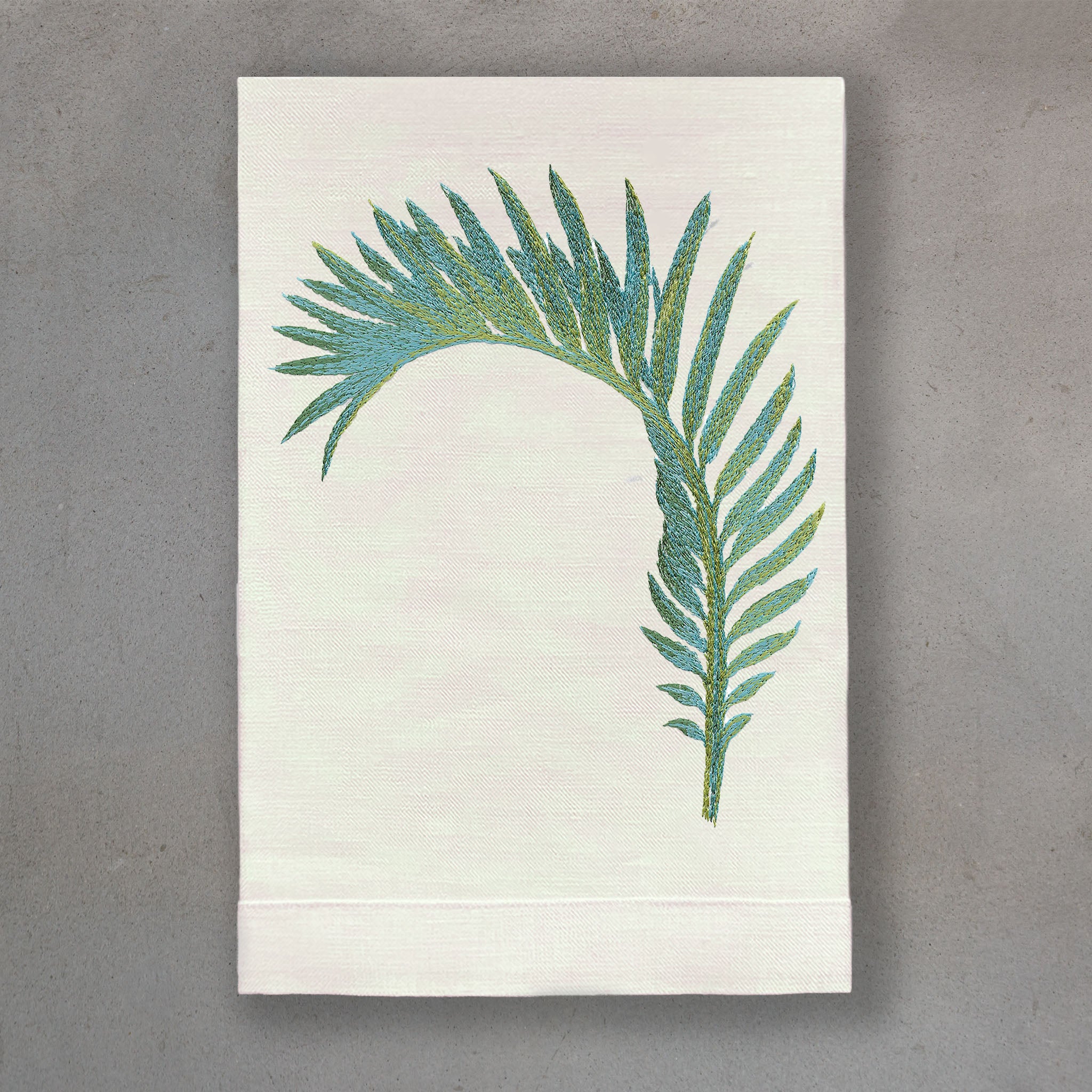 Martinique Green | Ivory Linen