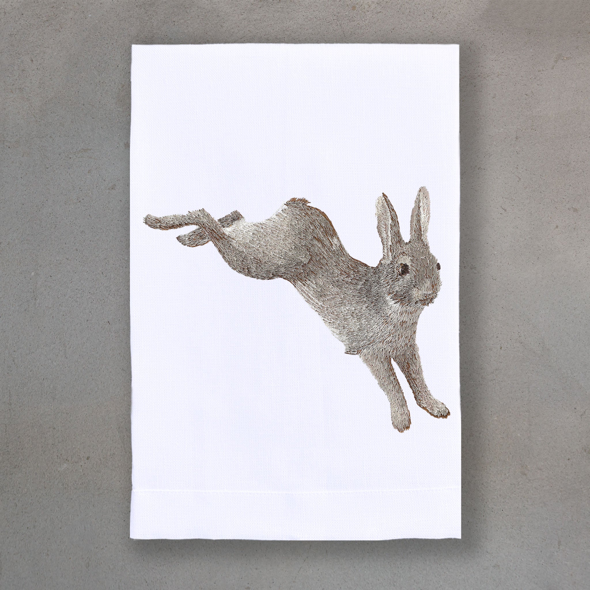 Rabbit Silver | White Linen