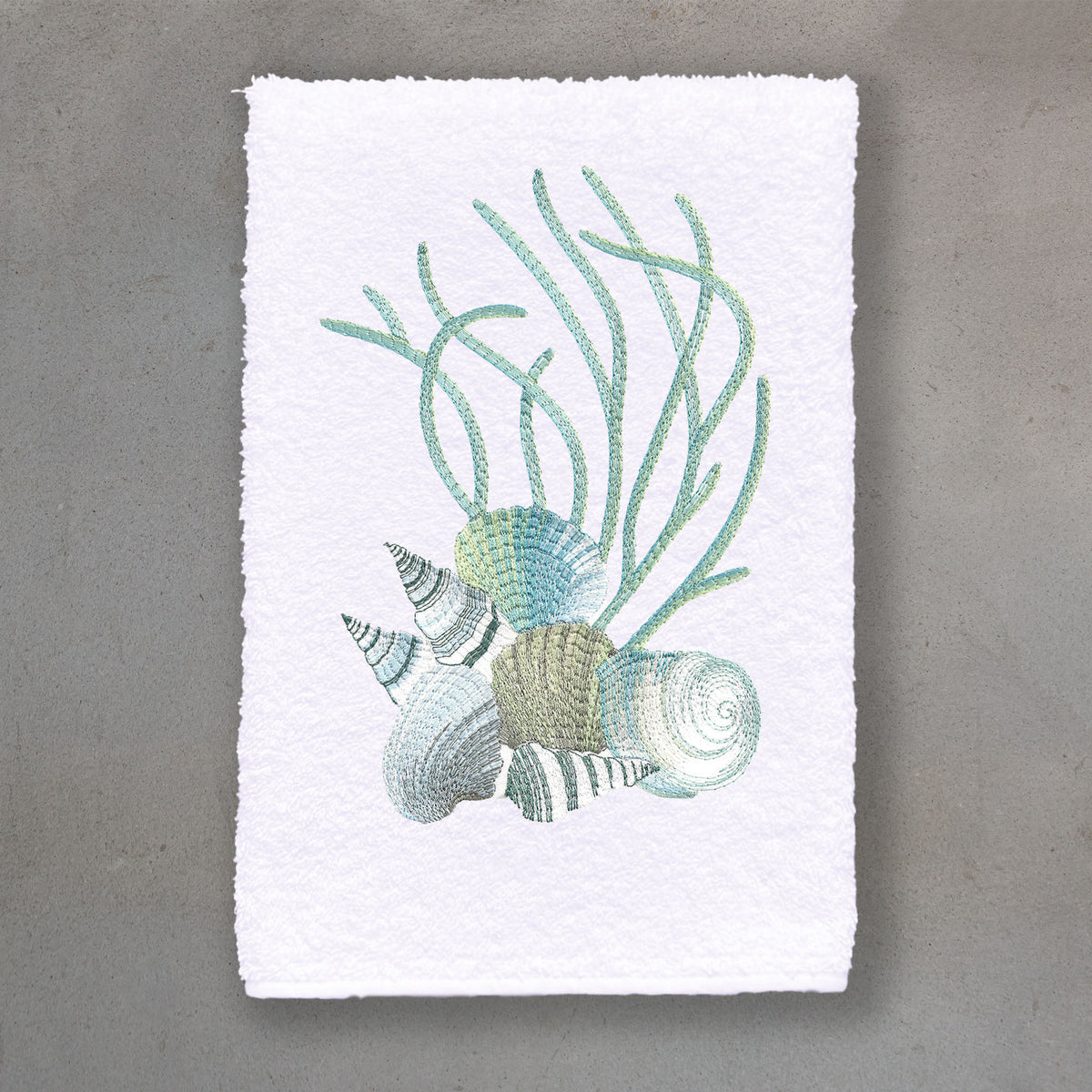 Shells Blue | White Roma