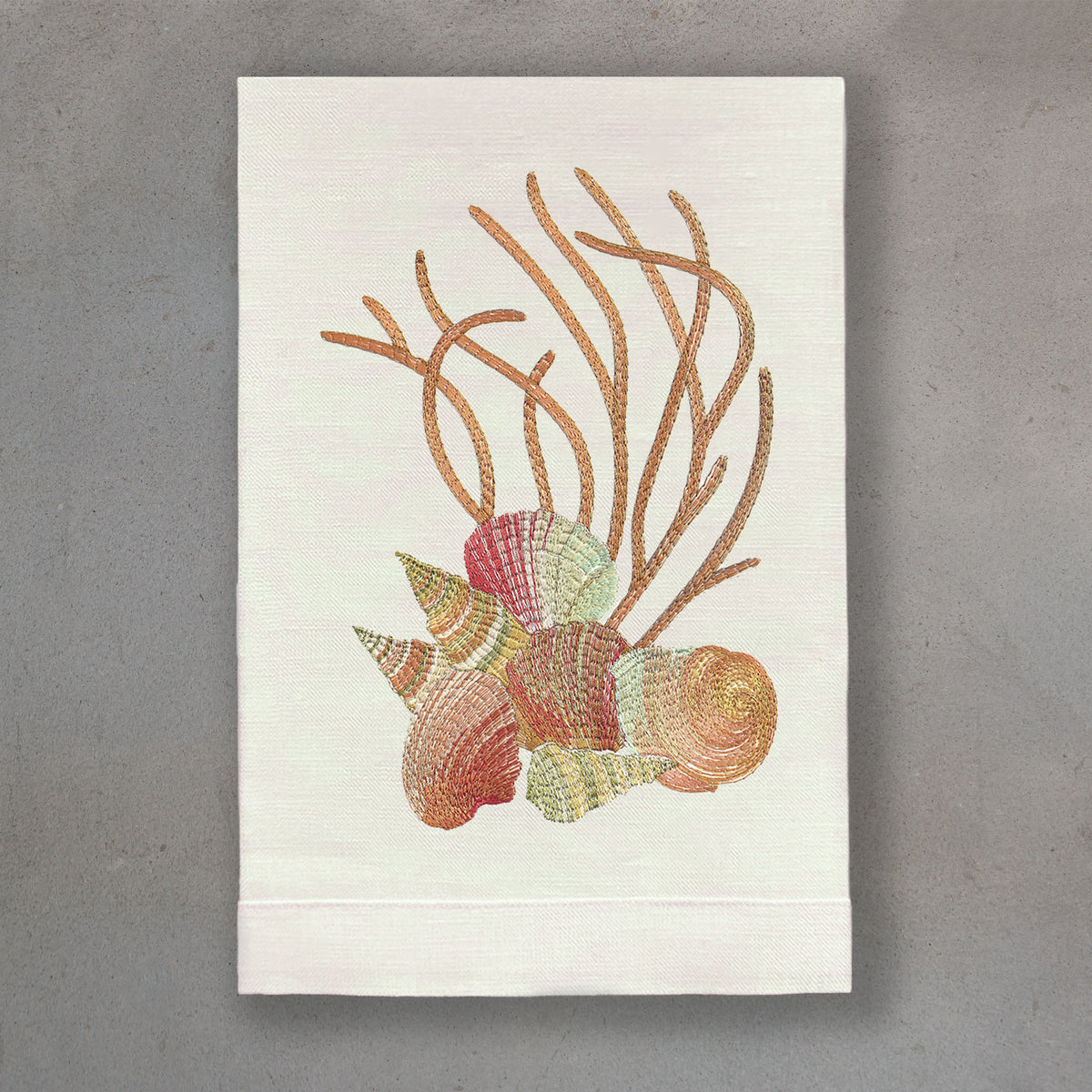 Shells Bronze | Ivory Linen