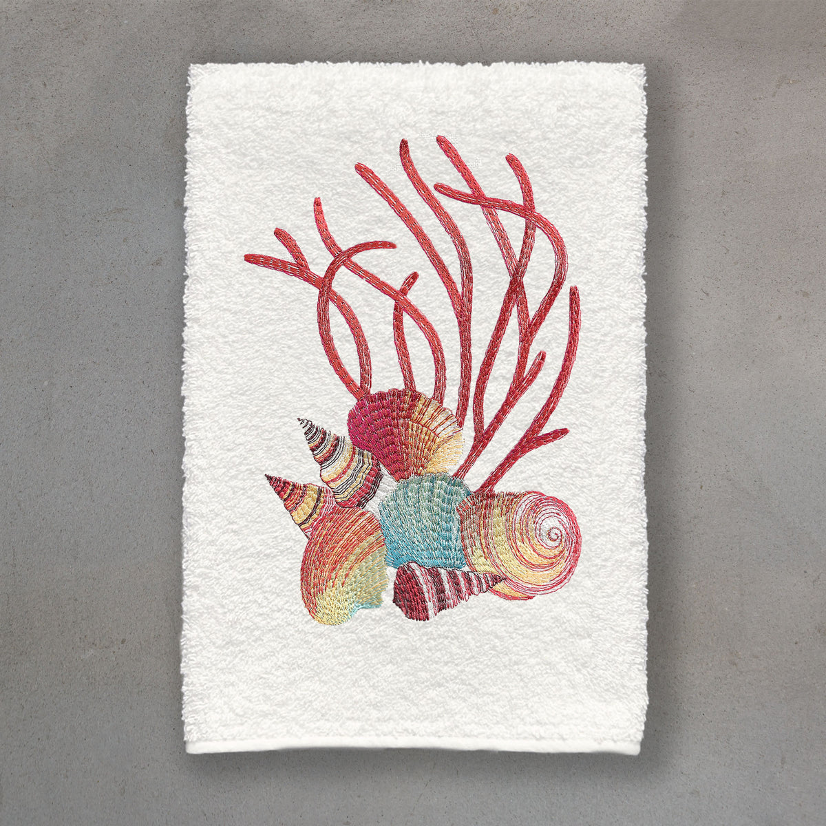 Shells Red | Ivory Roma