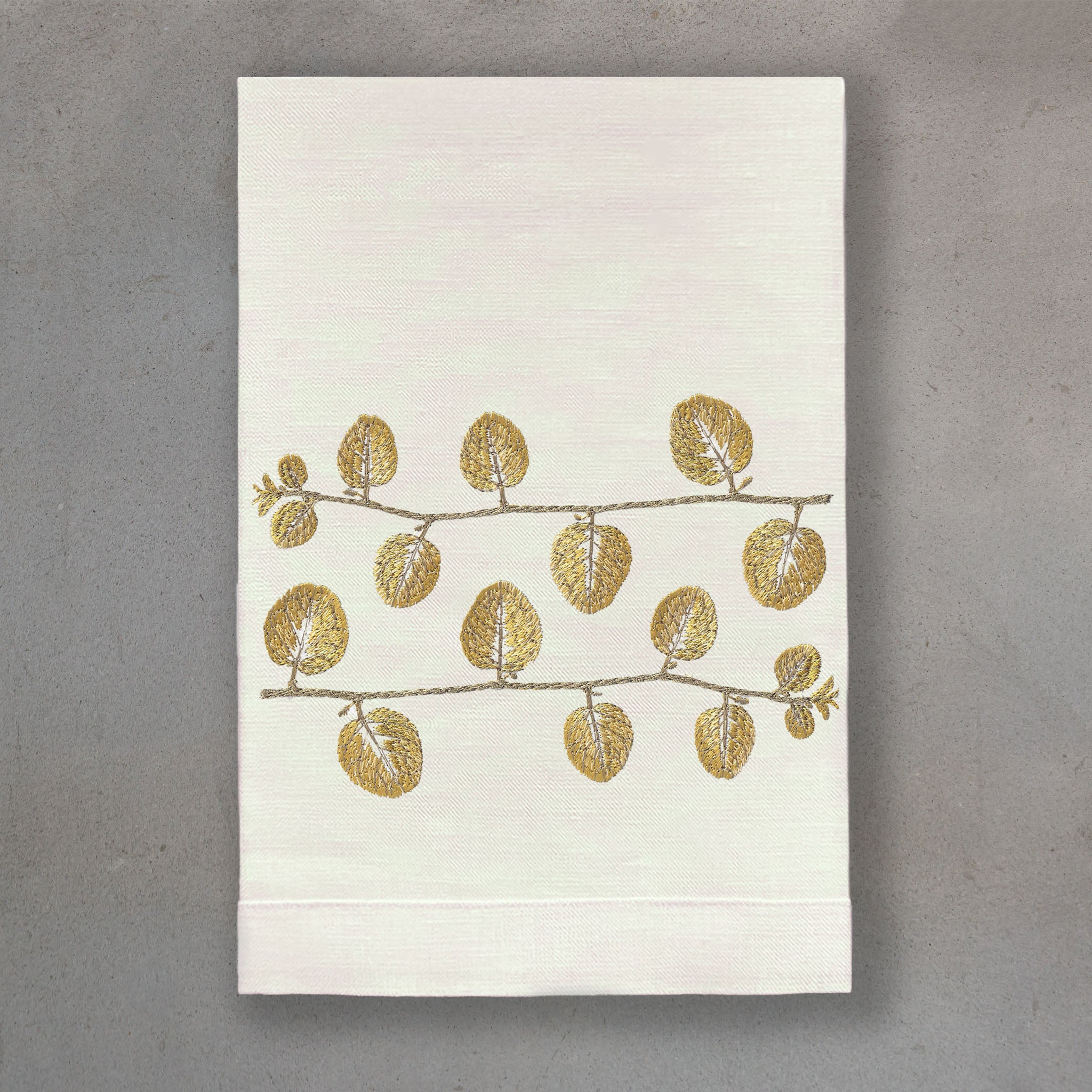 Stanza Gold | Ivory Linen