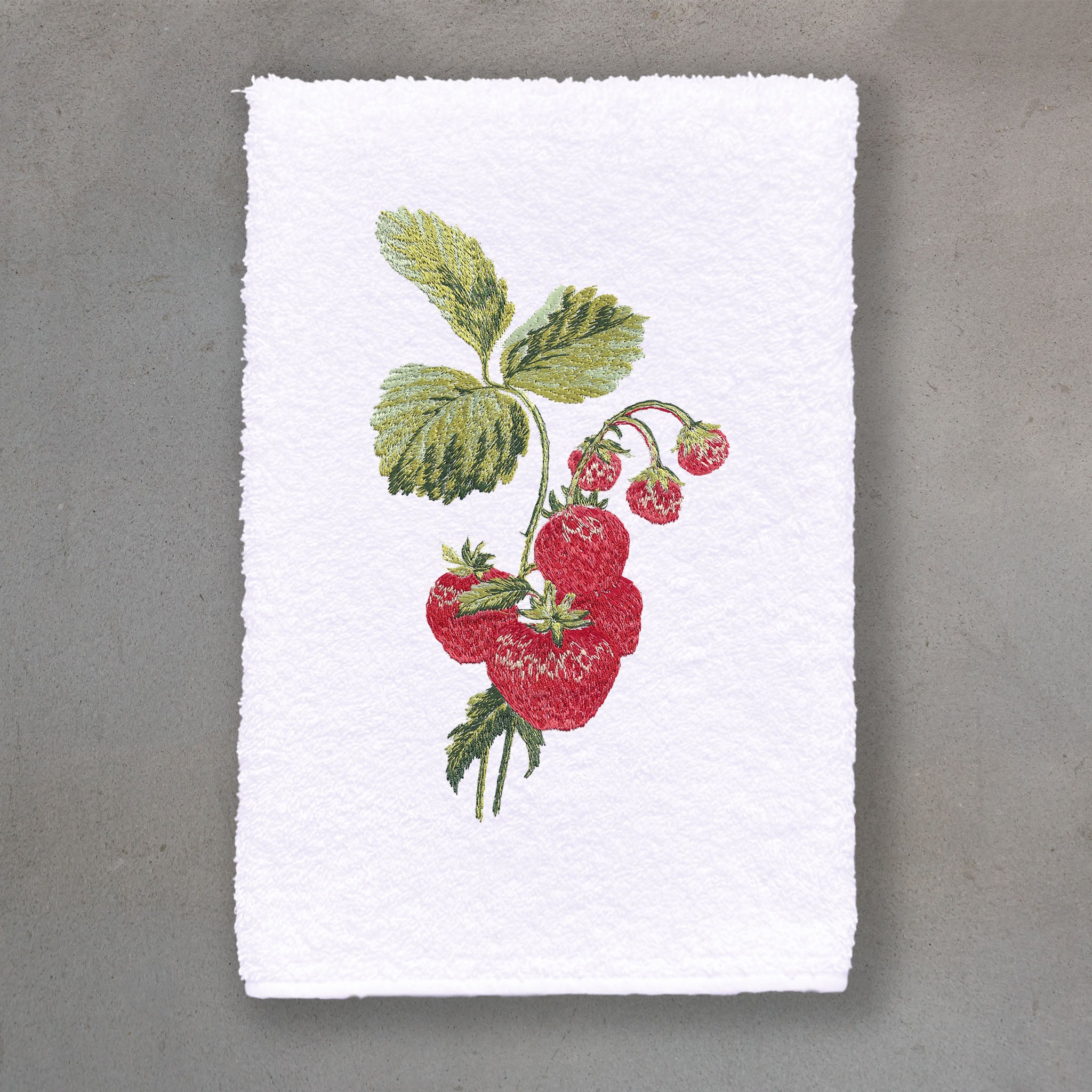 Strawberry Red | White Roma
