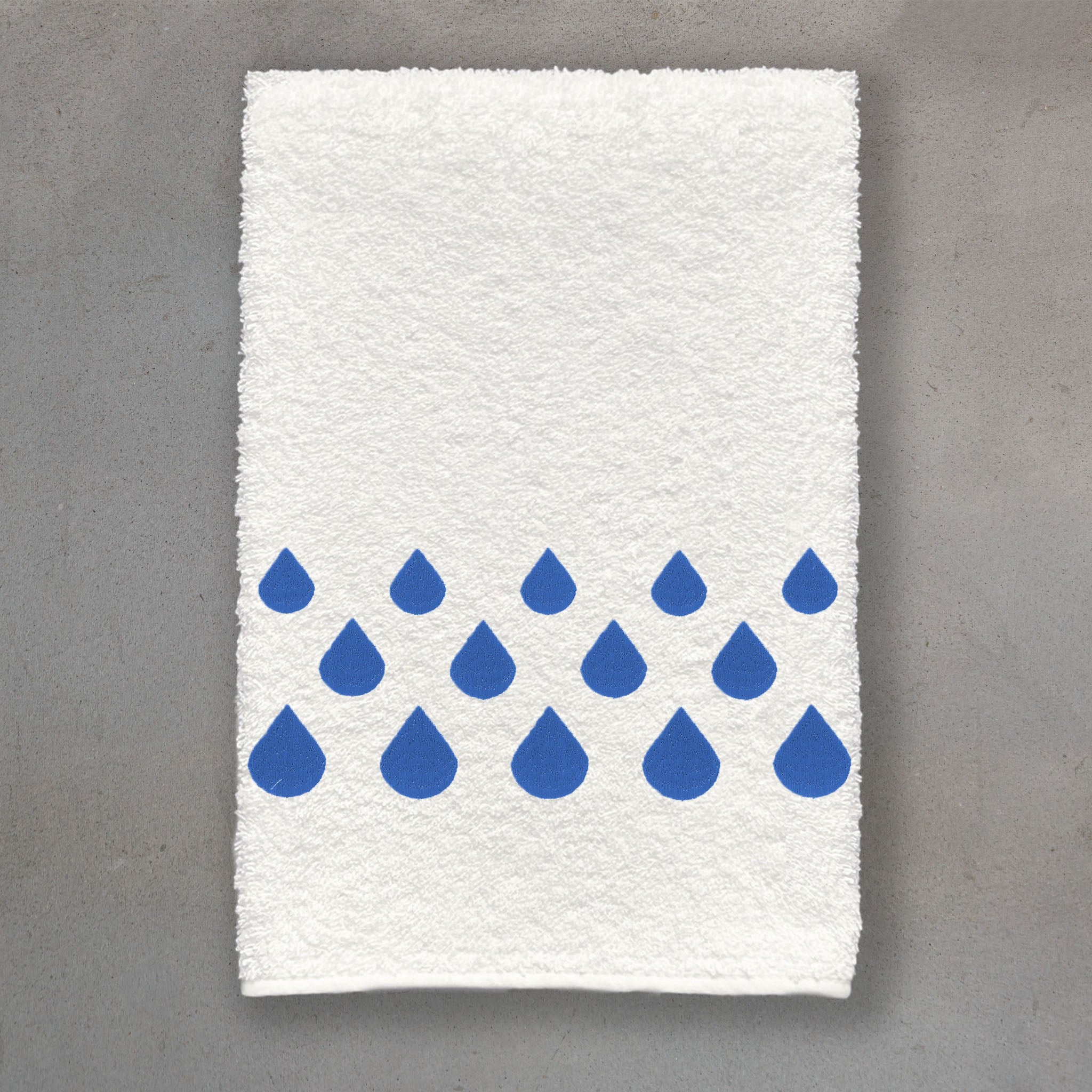 Teardrops True Blue | Ivory Roma