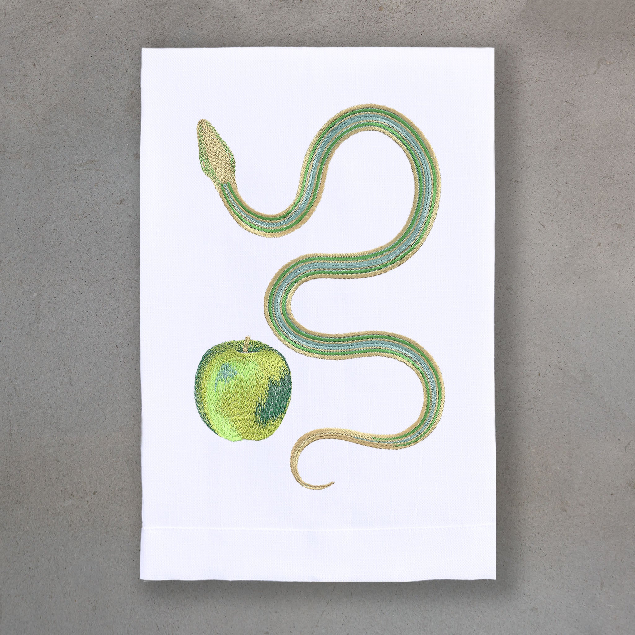 Temptation Green | White Linen