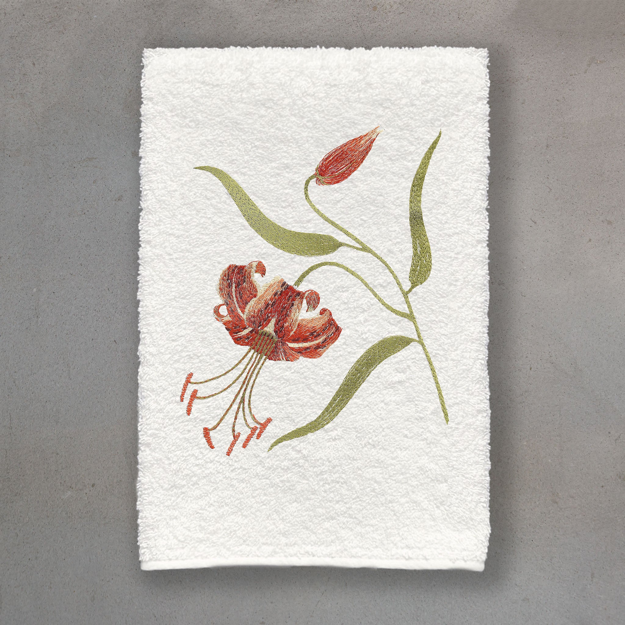 Tiger Lily Orange | Ivory Roma