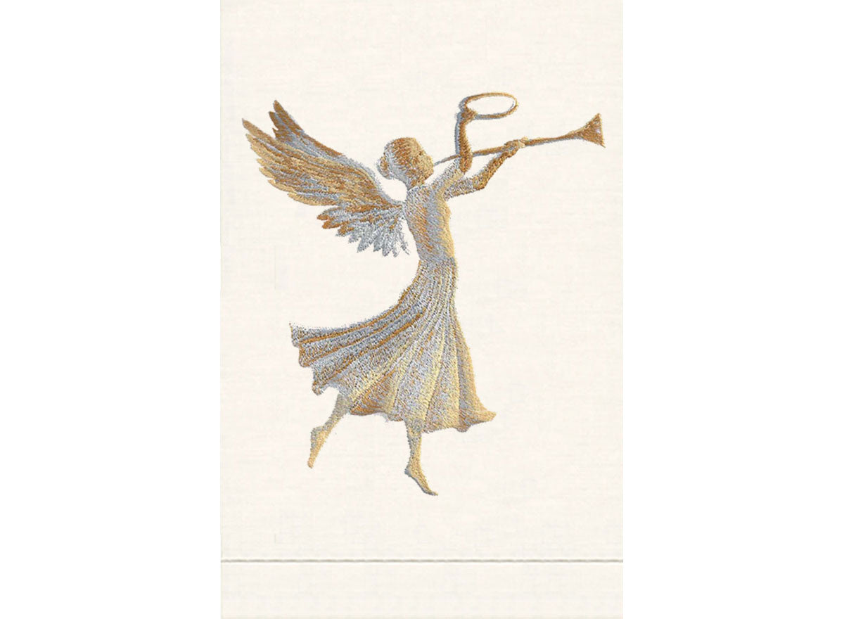 Angel Two - Gold on Natural