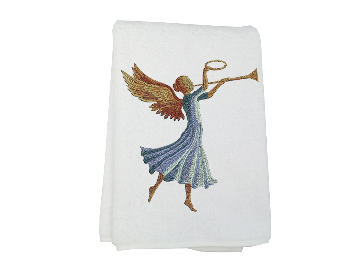 Angel Two - Blue on White Roma
