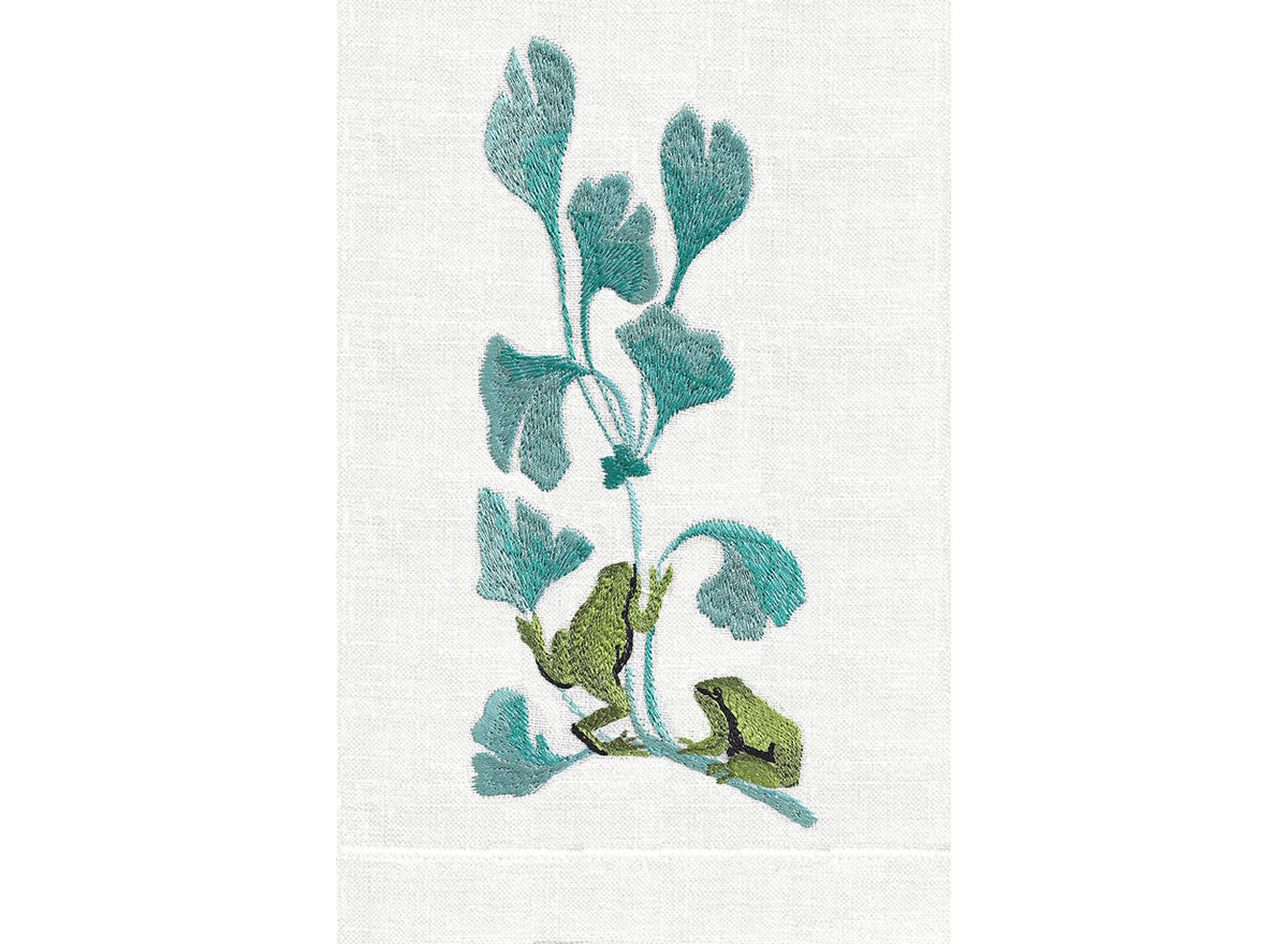 Green Frog Blue Ginkgo
