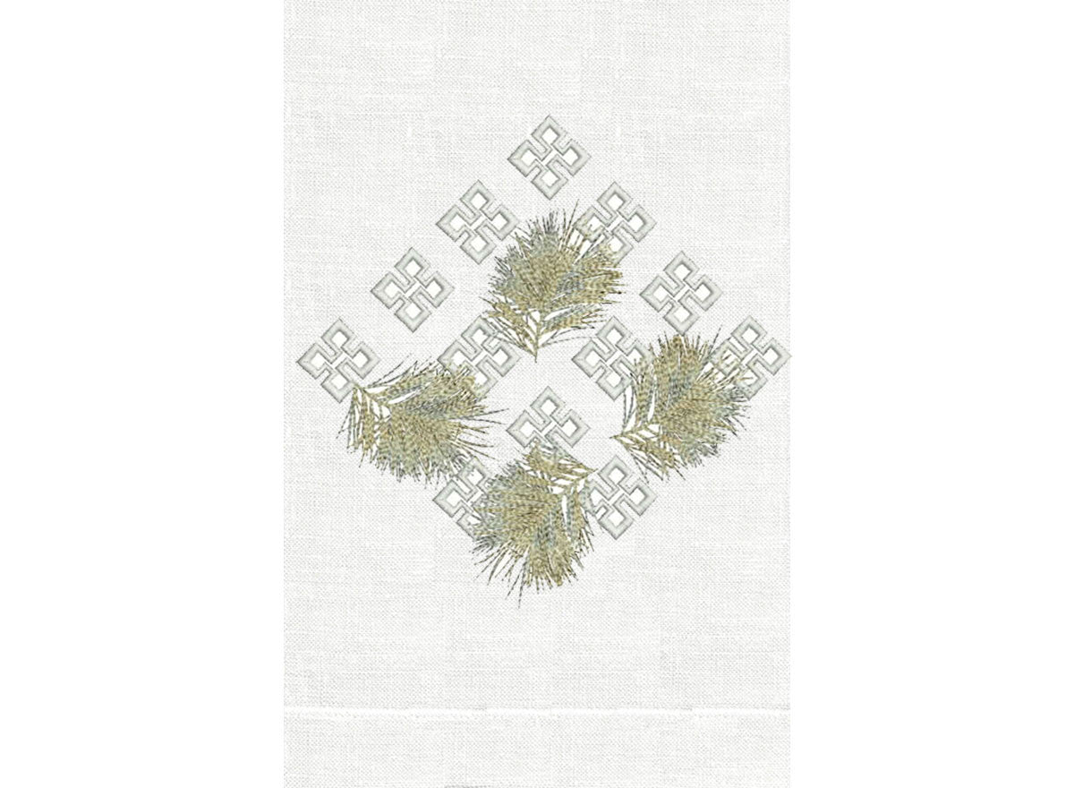 Gold/White