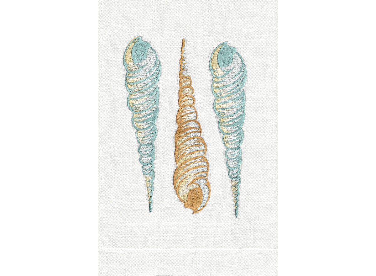 Palm on White Linen