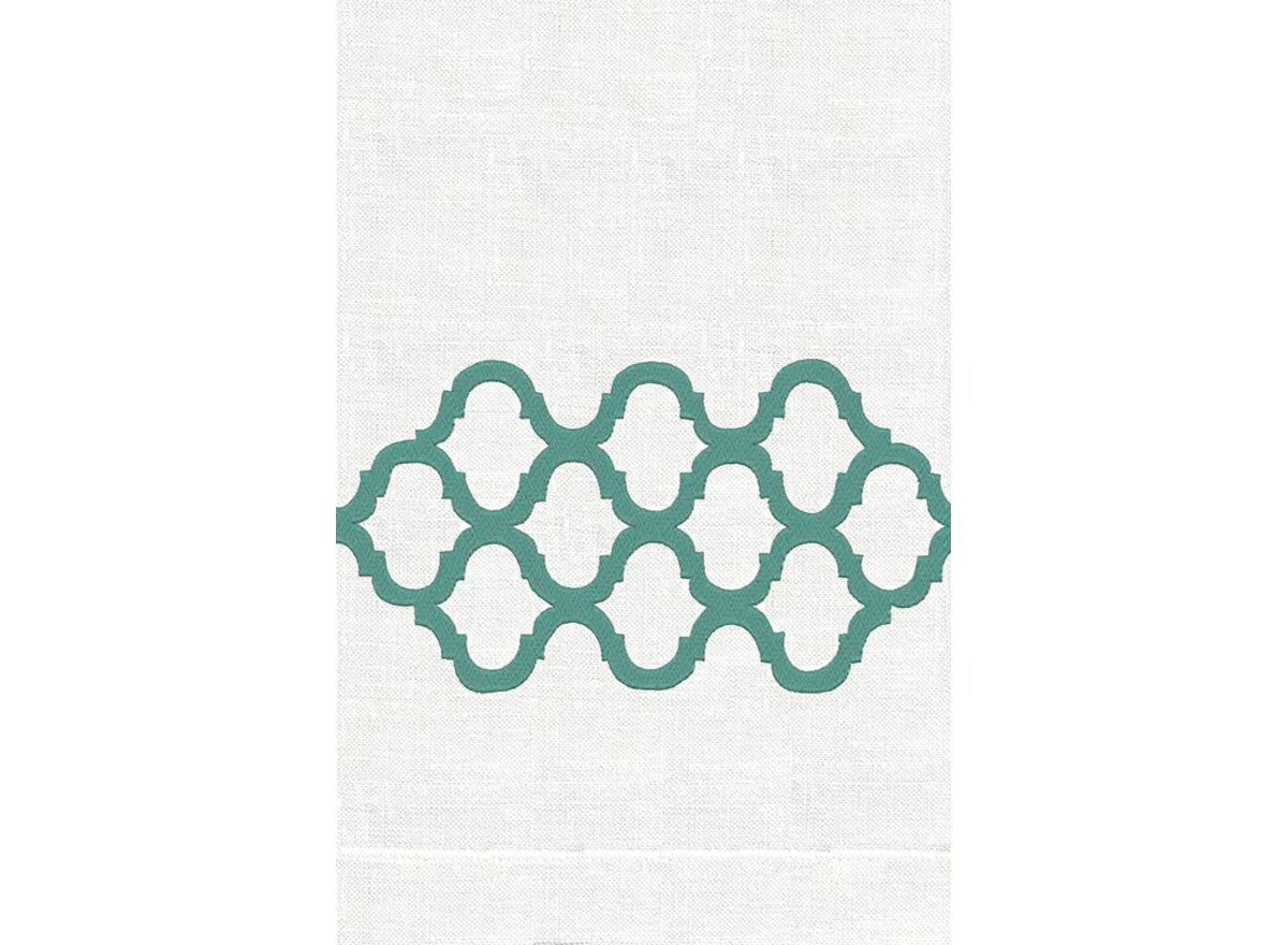 Emerald/White