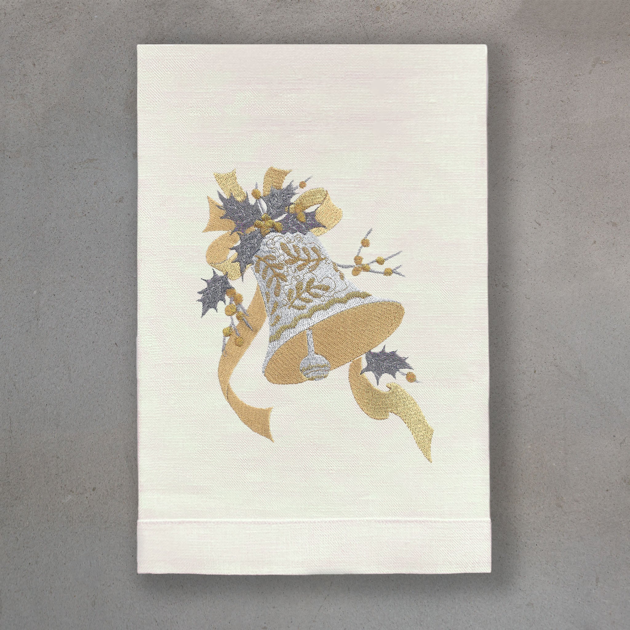 Bell Gold | Ivory Linen