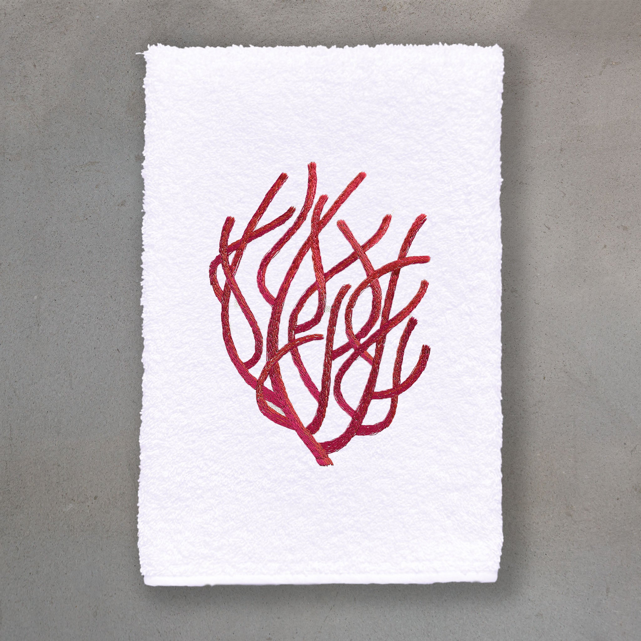Coral Red | White Roma