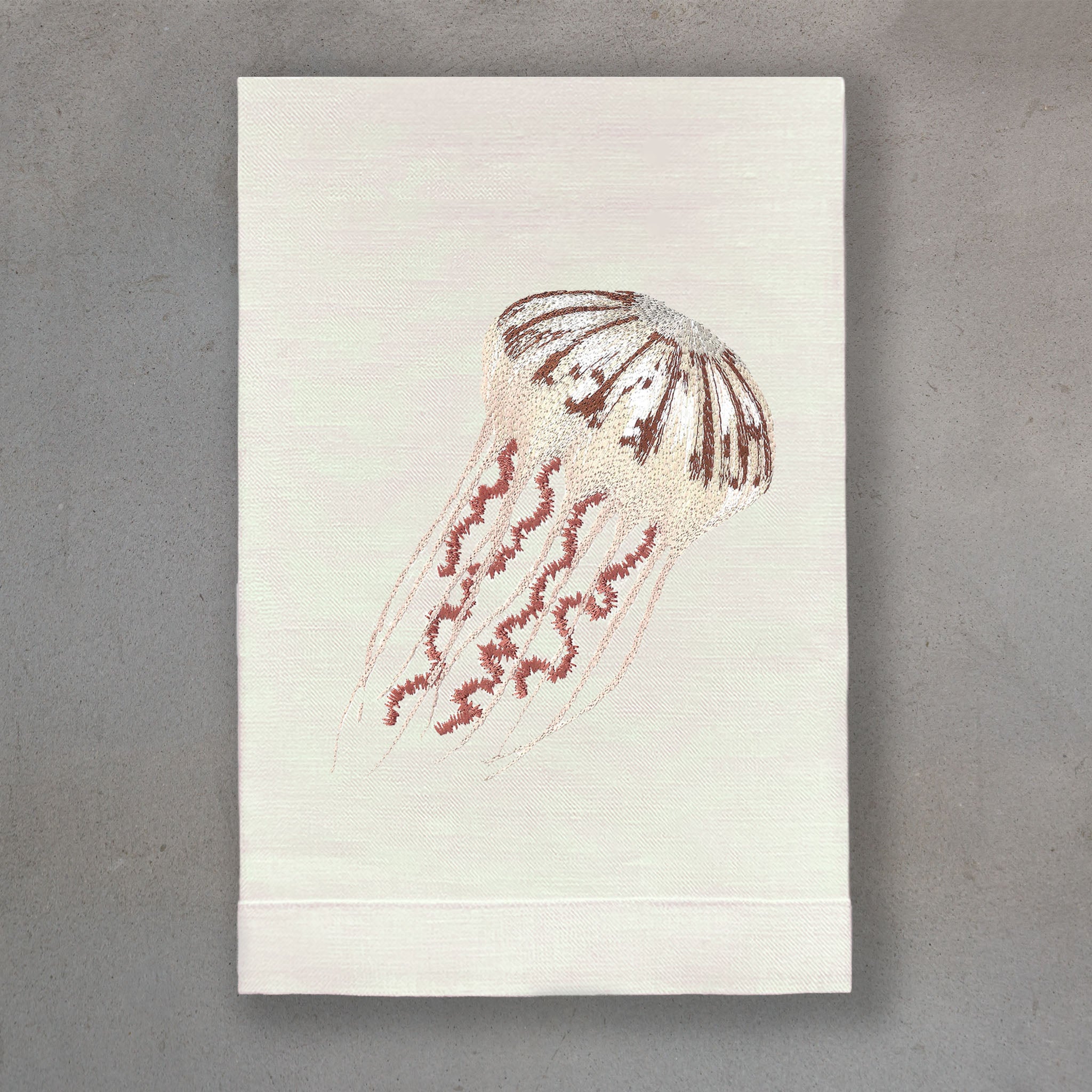 Jellyfish Pink | Ivory Linen