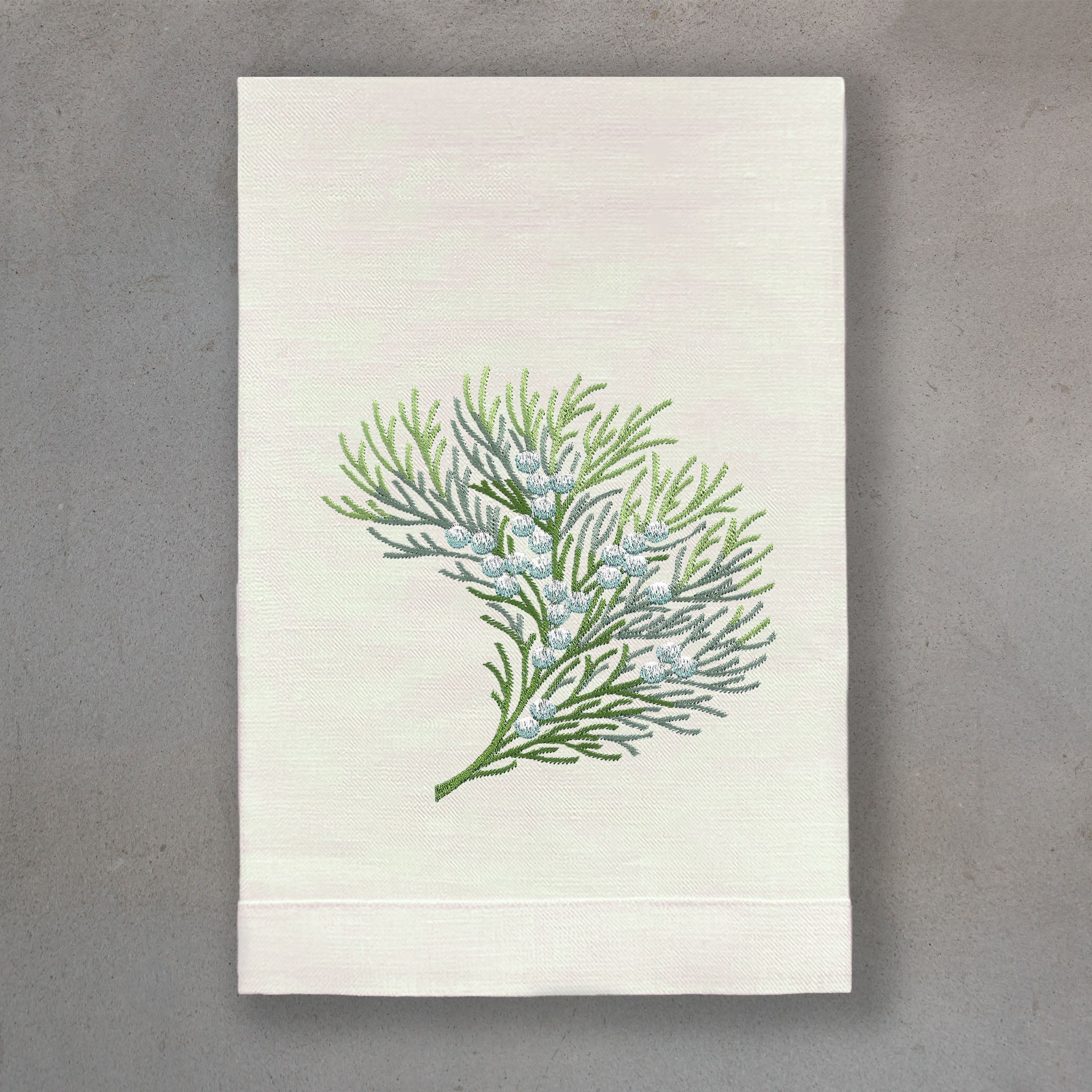Juniper Green | Ivory Linen