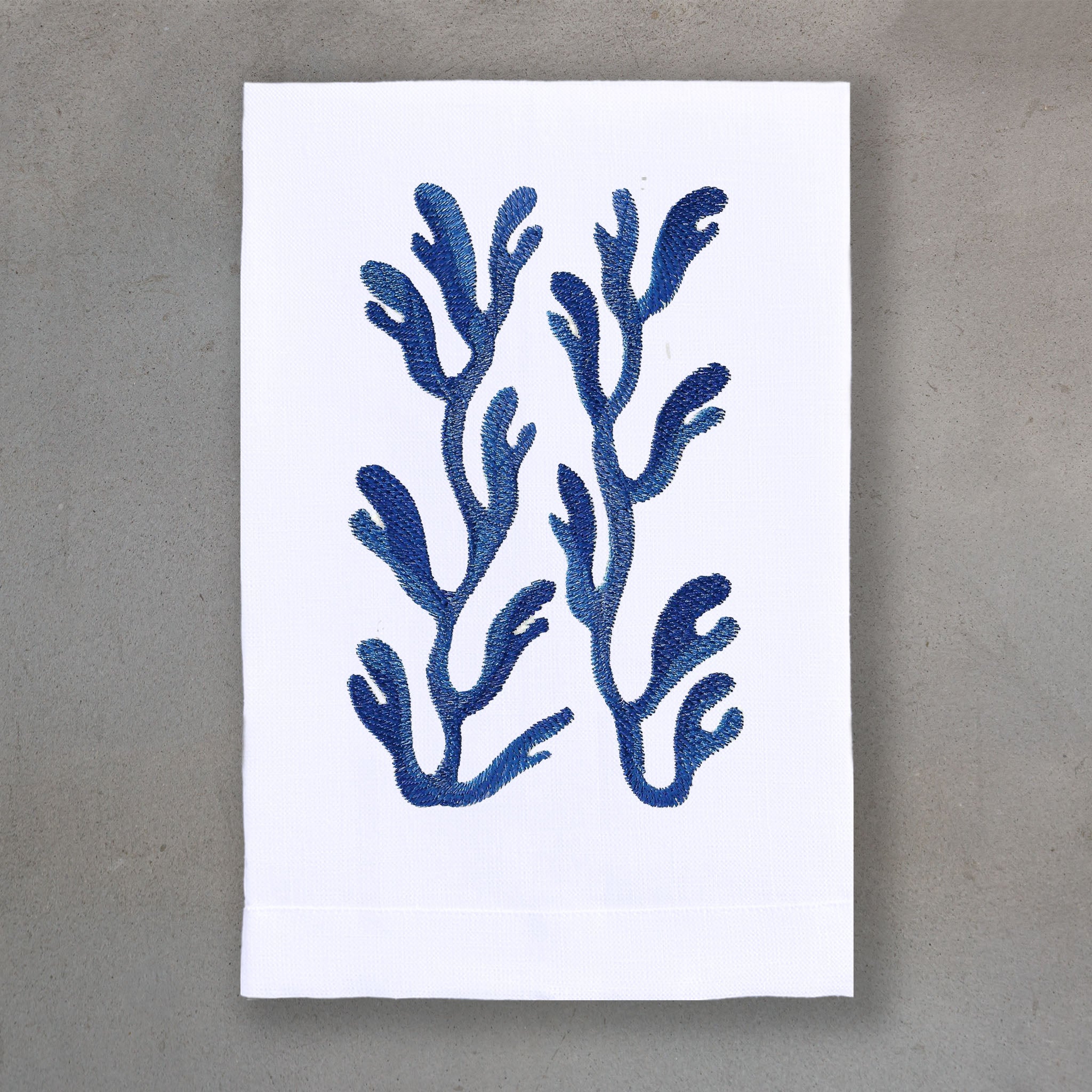 Kohola Blue | White Linen