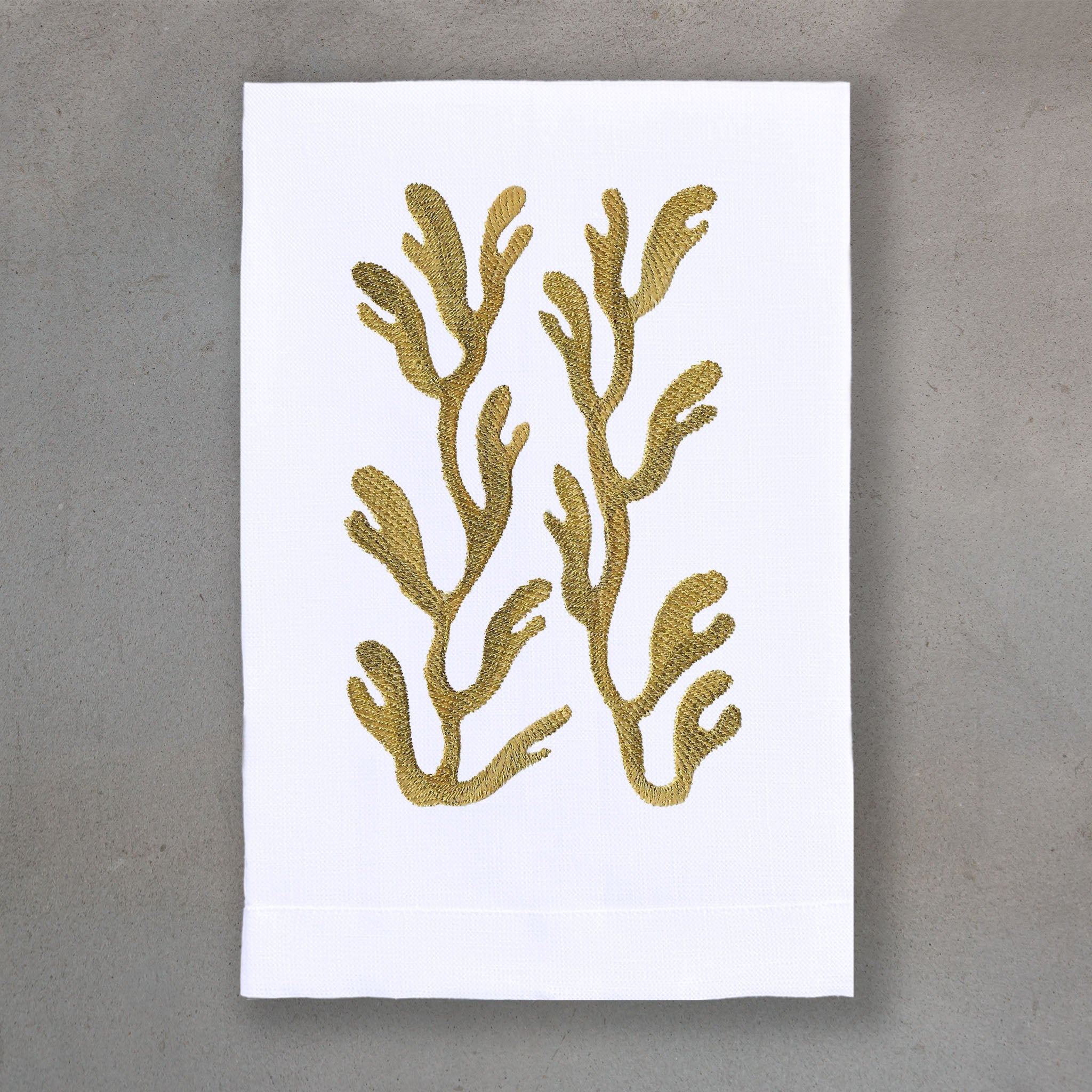 Kohola Gold | White Linen
