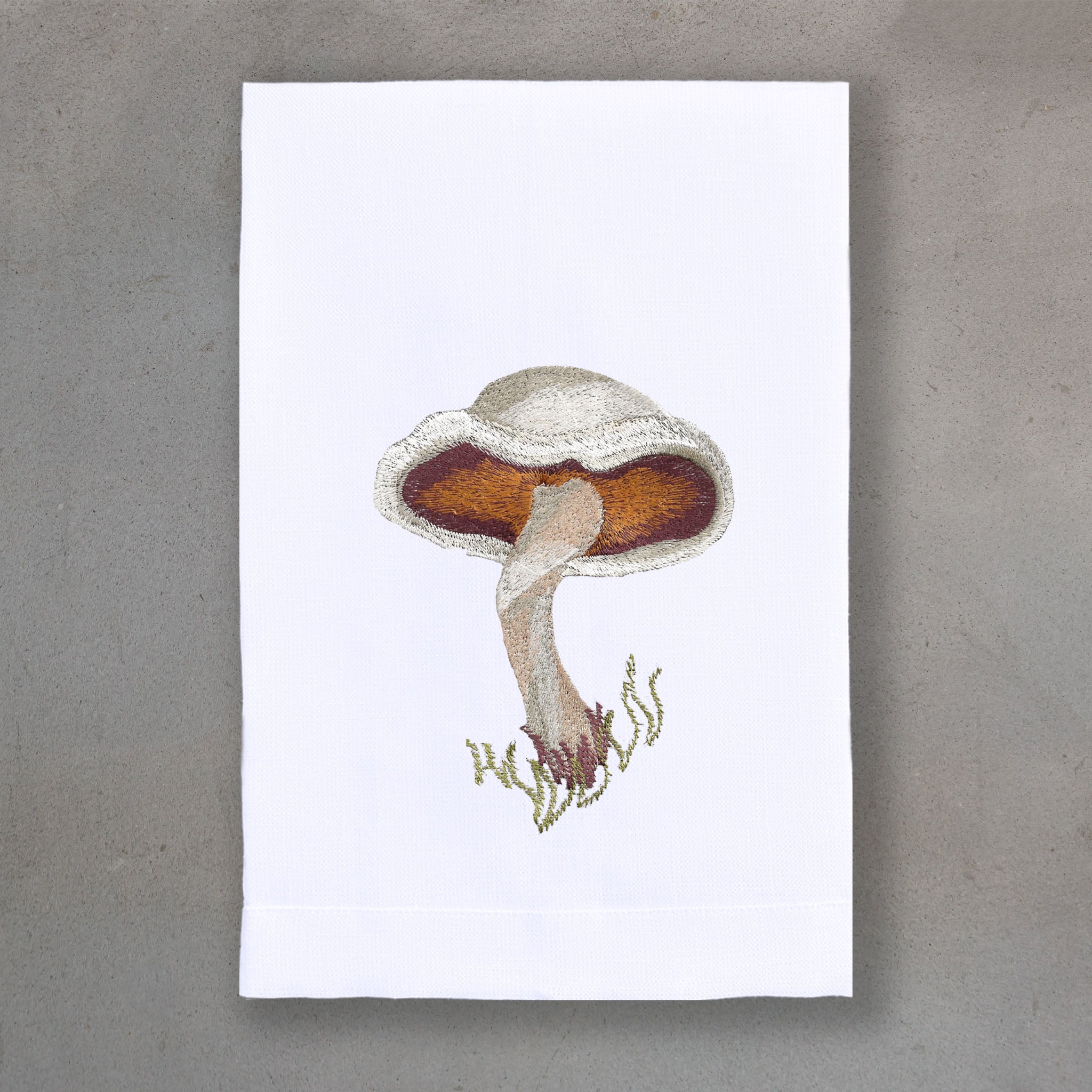 Mushroom White | White Linen