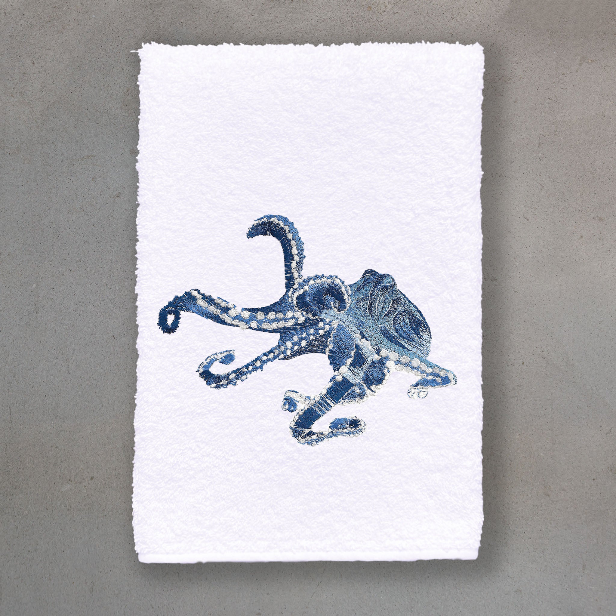 Octopus Blue | White Roma