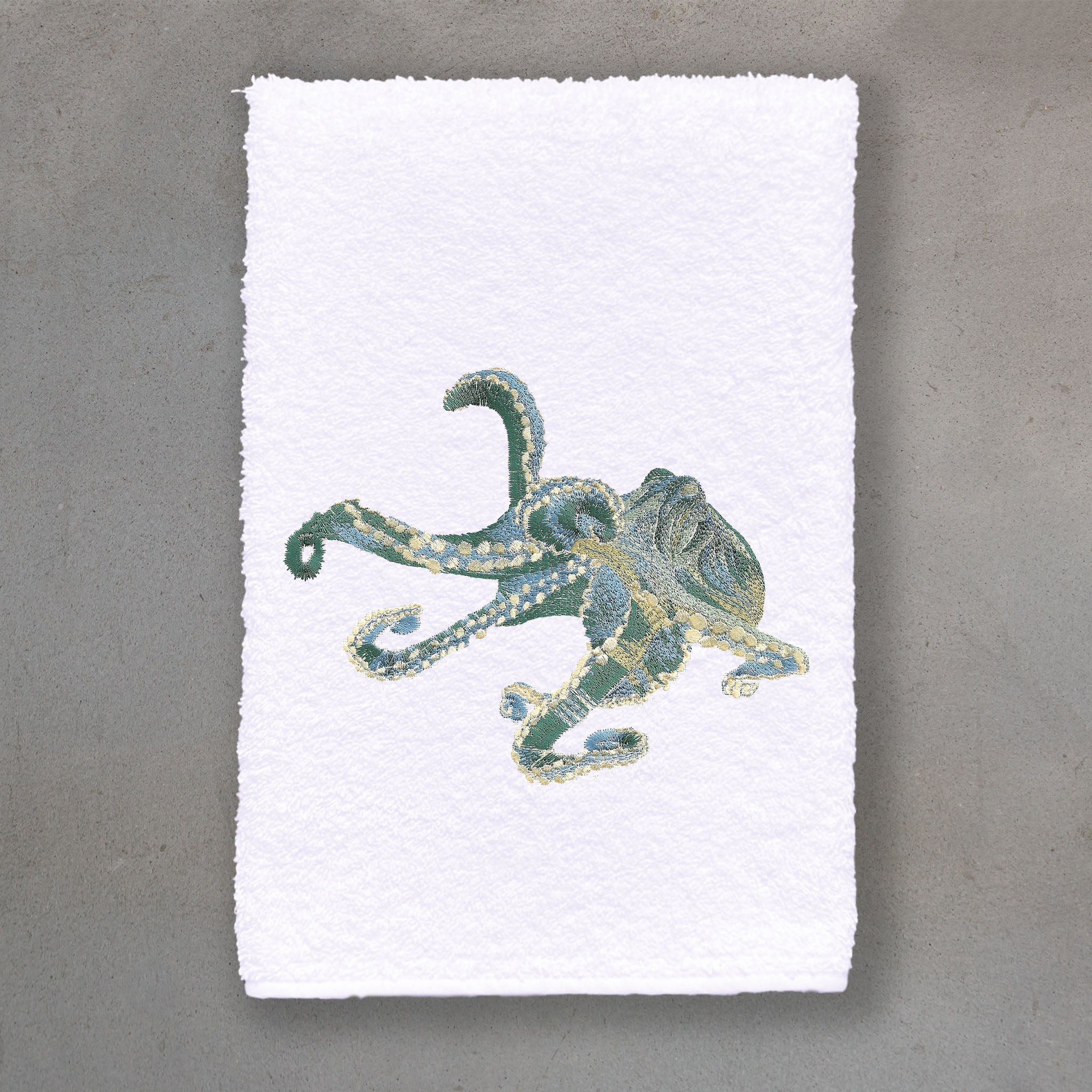 Octopus Sea Green | White Roma