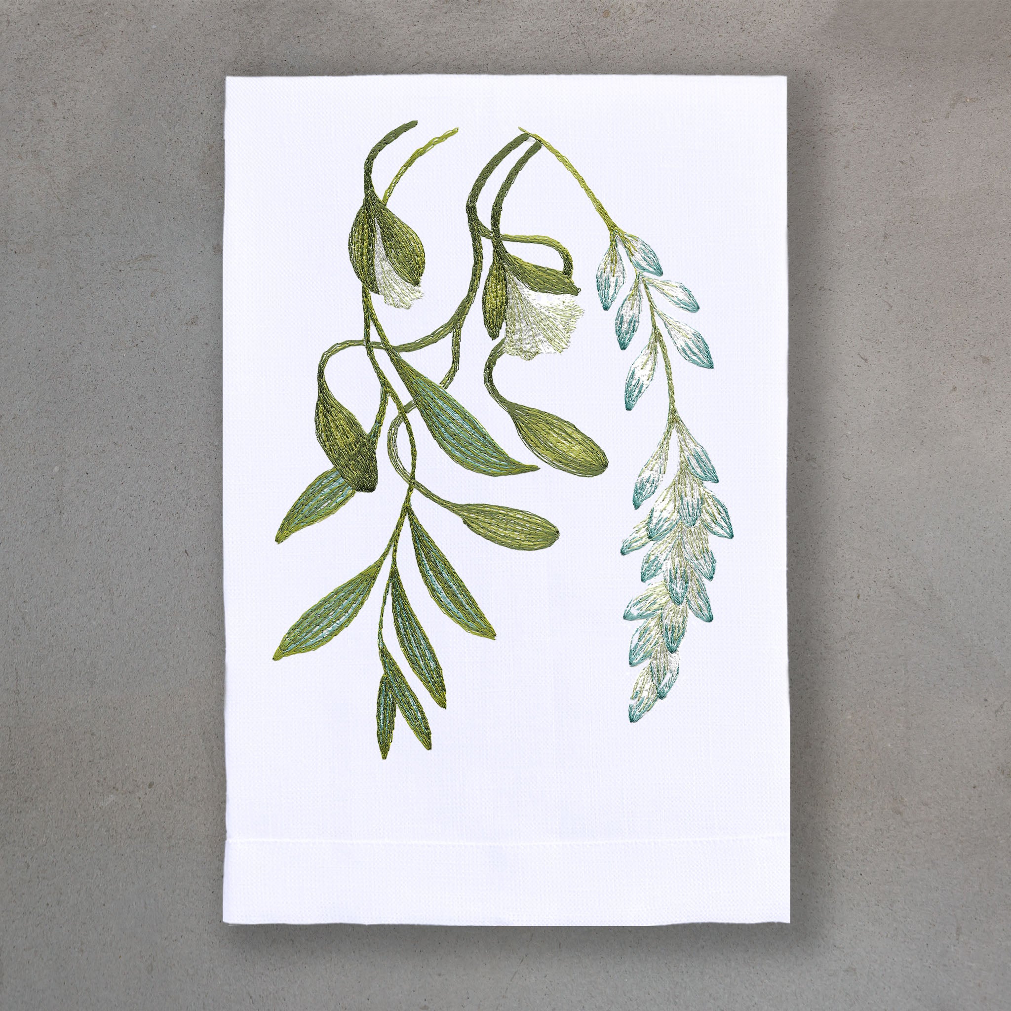 Paradise Blue | White Linen
