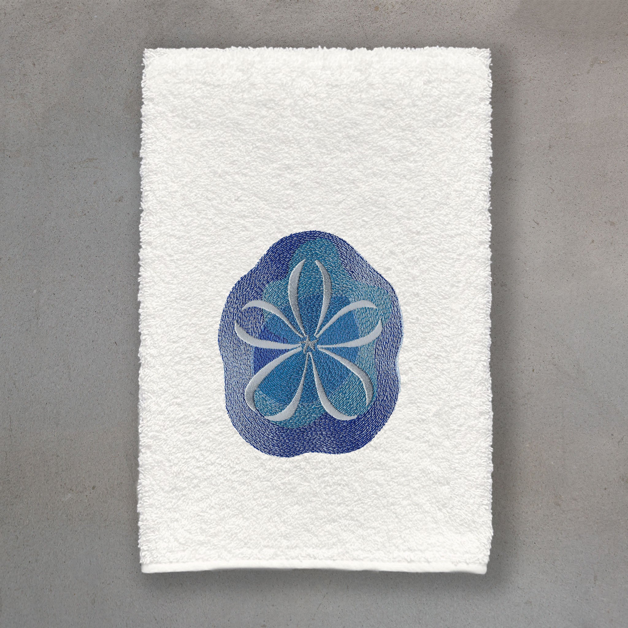 Sand Dollar Blue | Ivory Roma