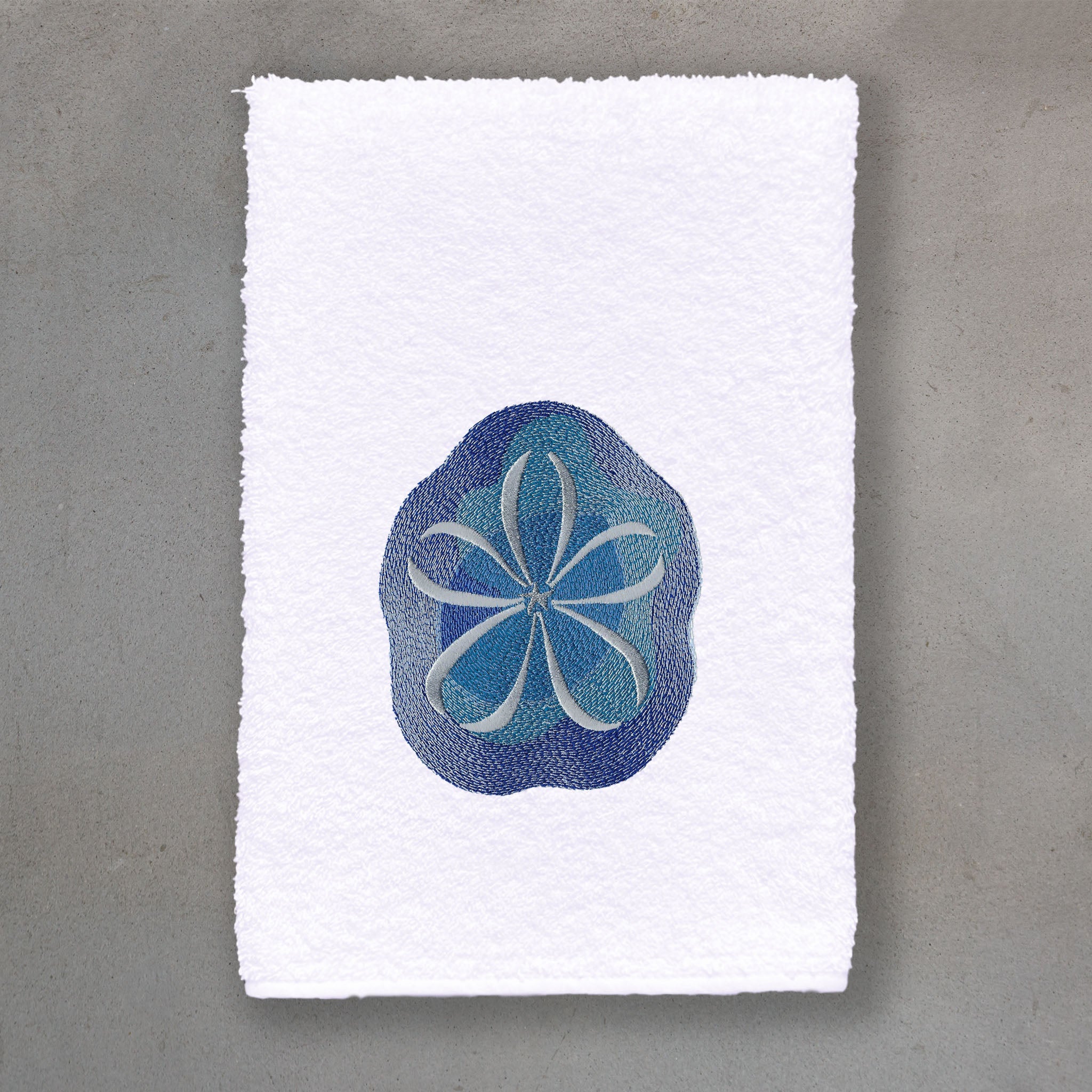 Sand Dollar Blue | White Roma