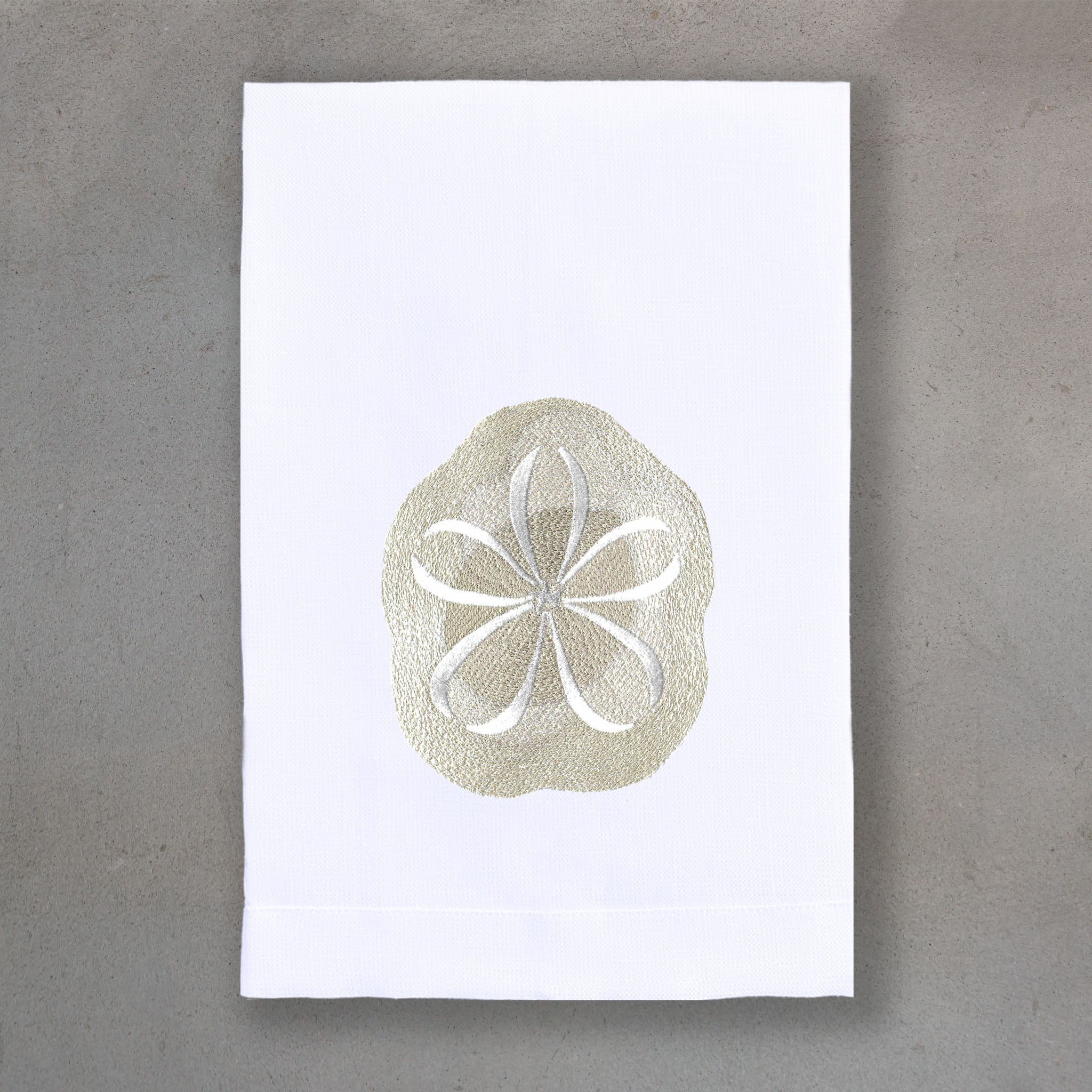 Sand Dollar White | White Linen