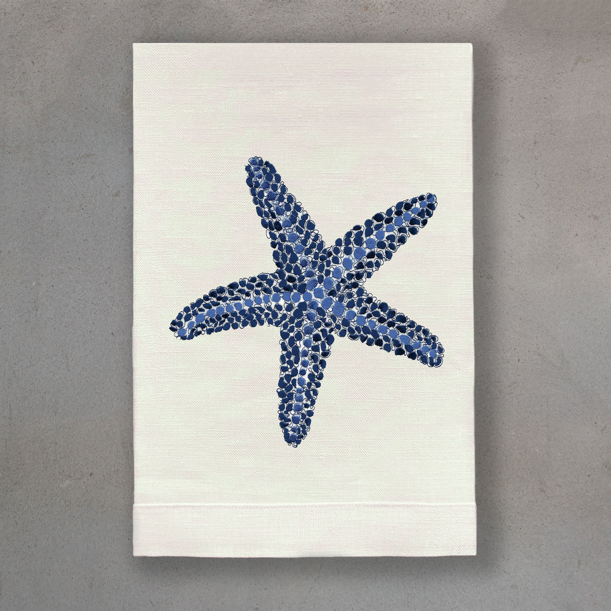 Starfish Blue | Ivory Linen