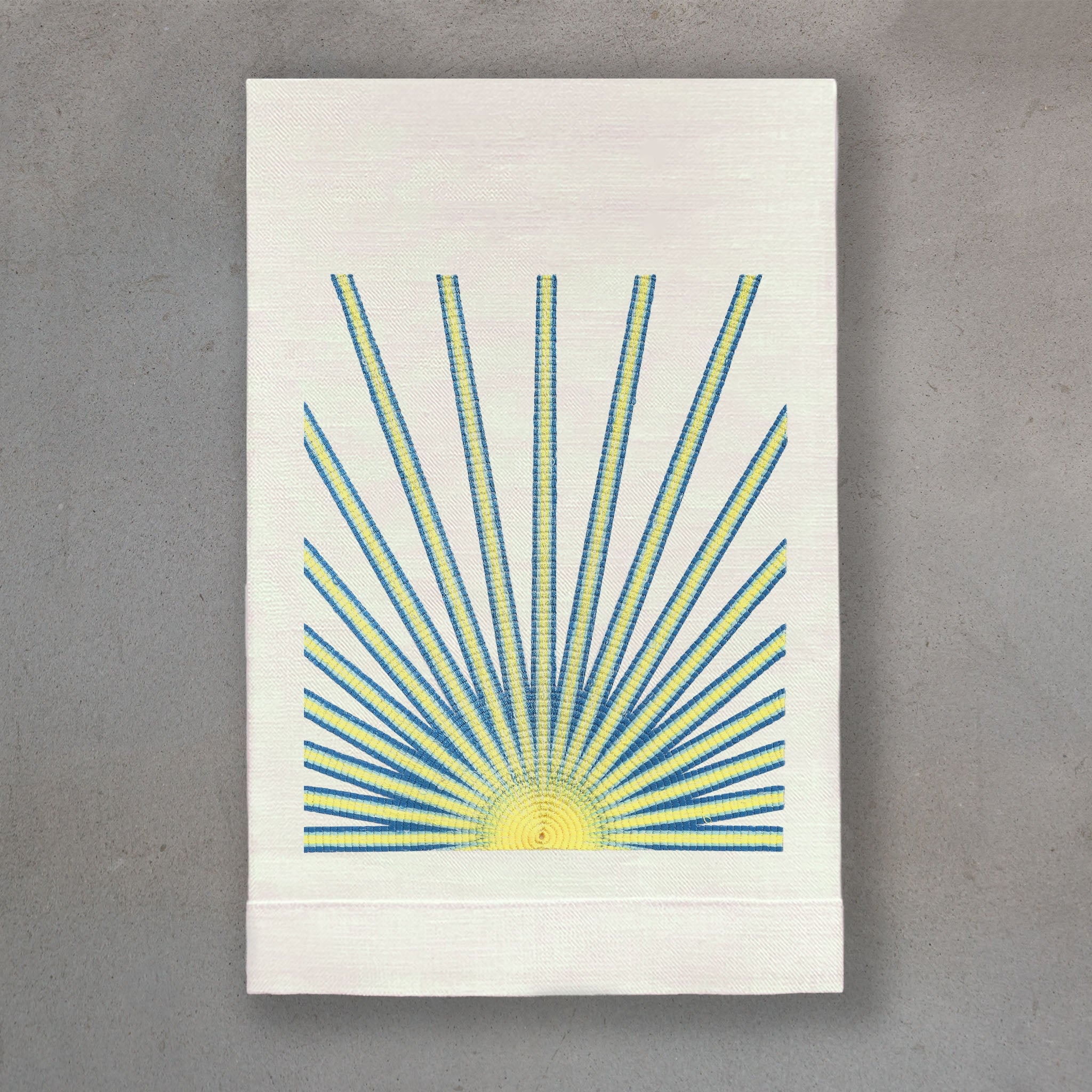 Sunrise Blue | Ivory Linen