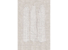 White on Oat Linen