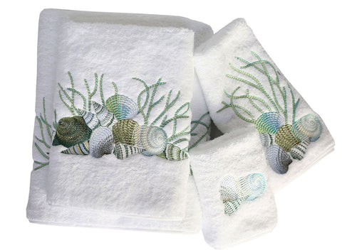 Shell Roma Bath Towels