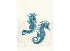 Aqua Seahorse